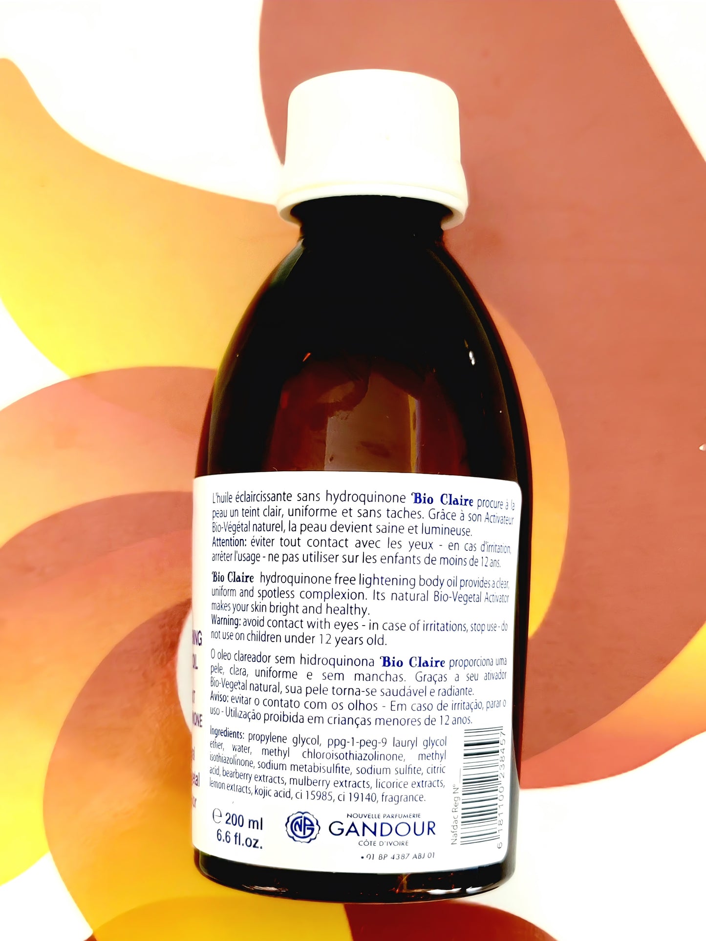 Bio Claire Lightening Body Oil 200ml