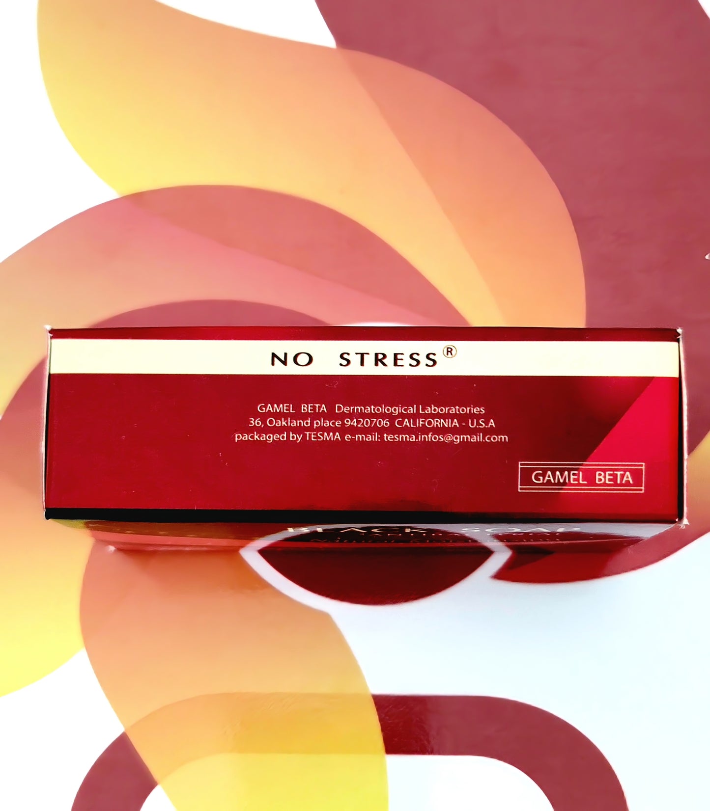 No Stress Black Soap Antibacterial Natural Moisturizing 150g