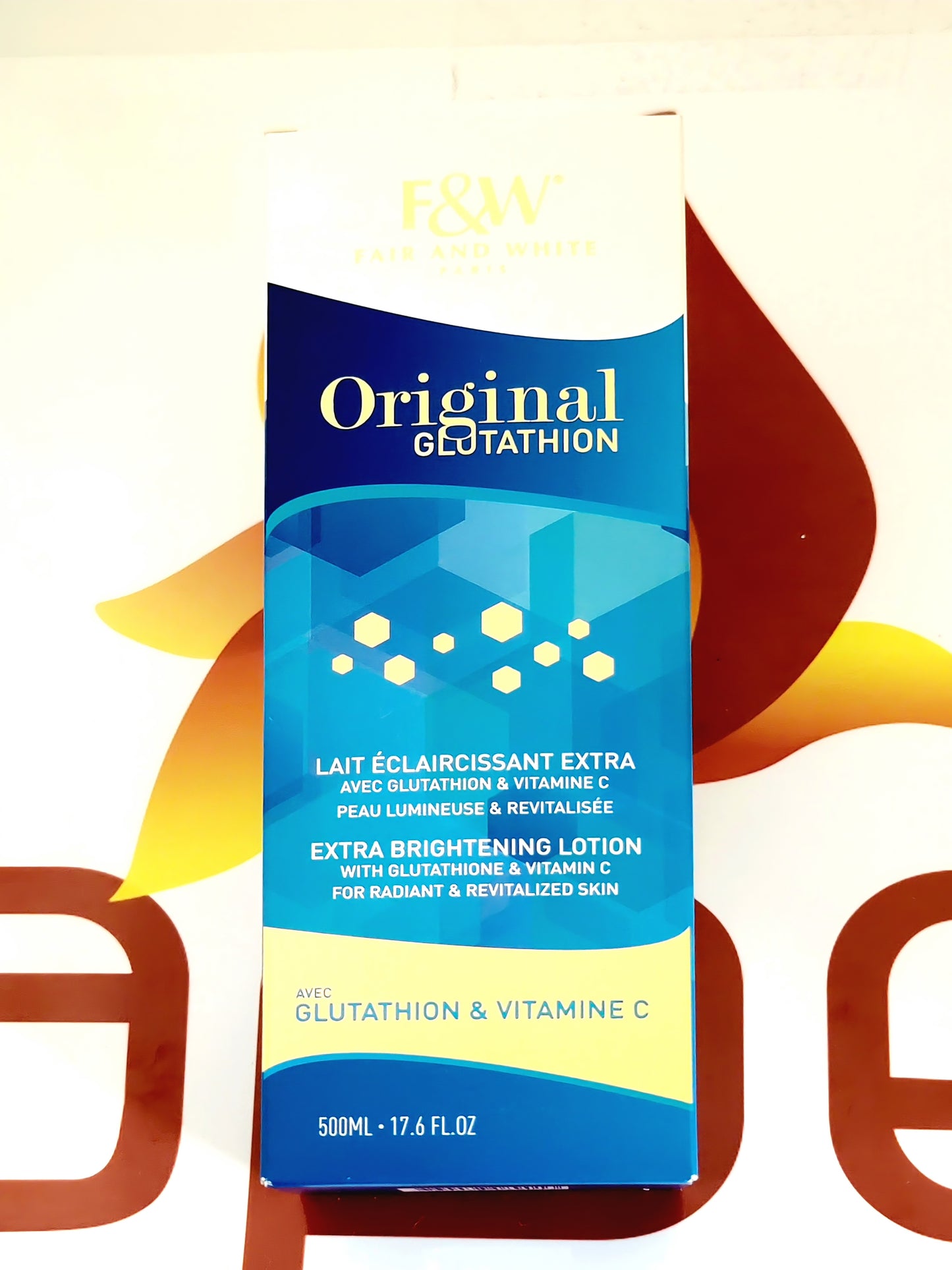 Fair and White Paris Original Glutathion Extra Brightening Lotion 500ml