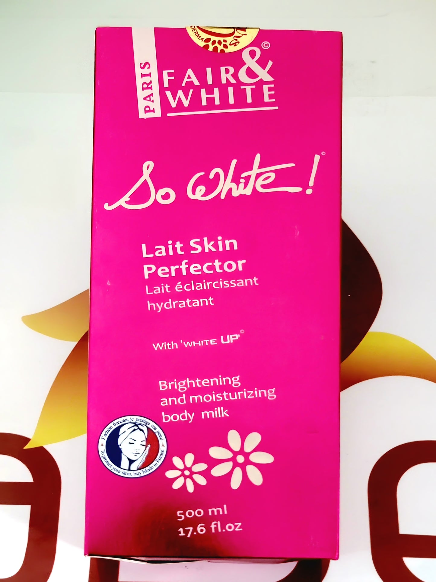 Fair and White Paris So White Brightening and Moisturizing Body Milk 500ml