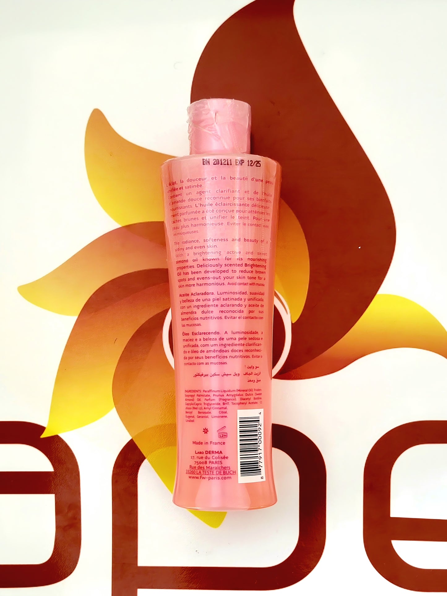 Fair and White Paris So White Brightening Oil 250ml