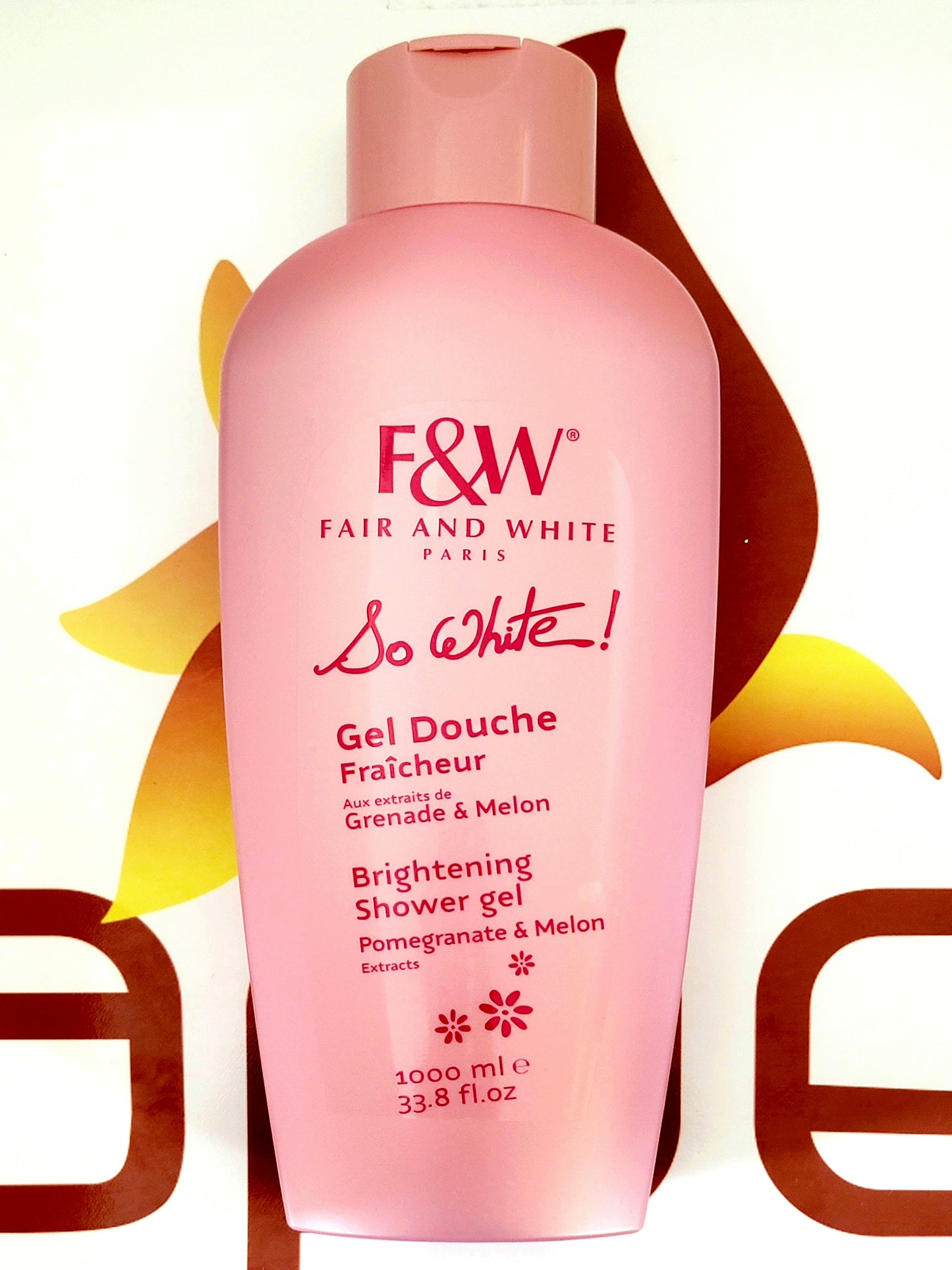 Fair and White Paris So White Brightening Shower Gel 1000ml