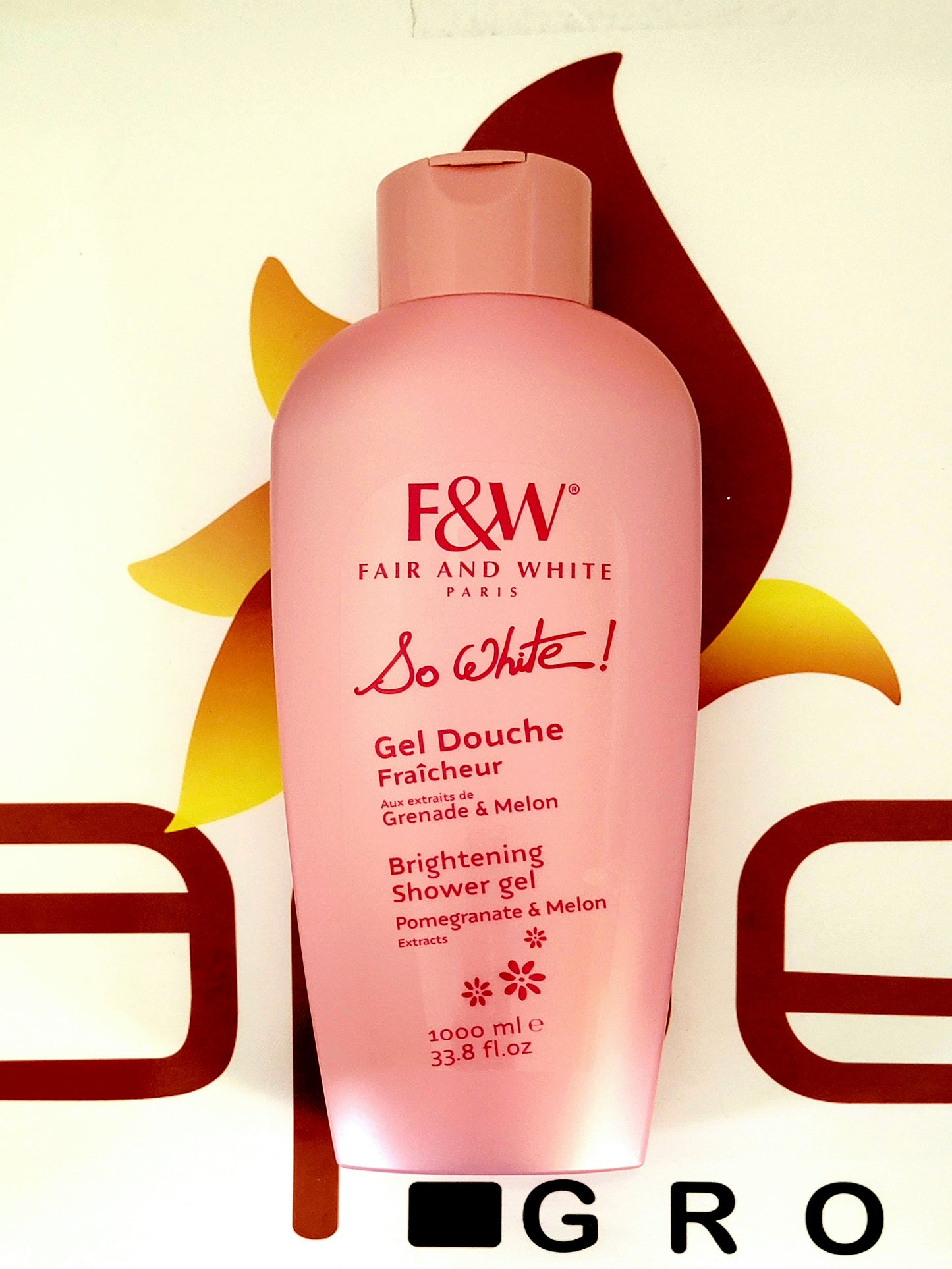 Fair and White Paris So White Brightening Shower Gel 1000ml