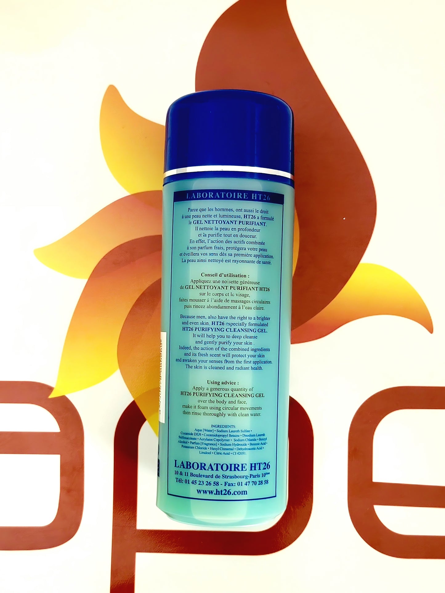 HT26 Paris For Men Purifying Cleansing Gel 500ml