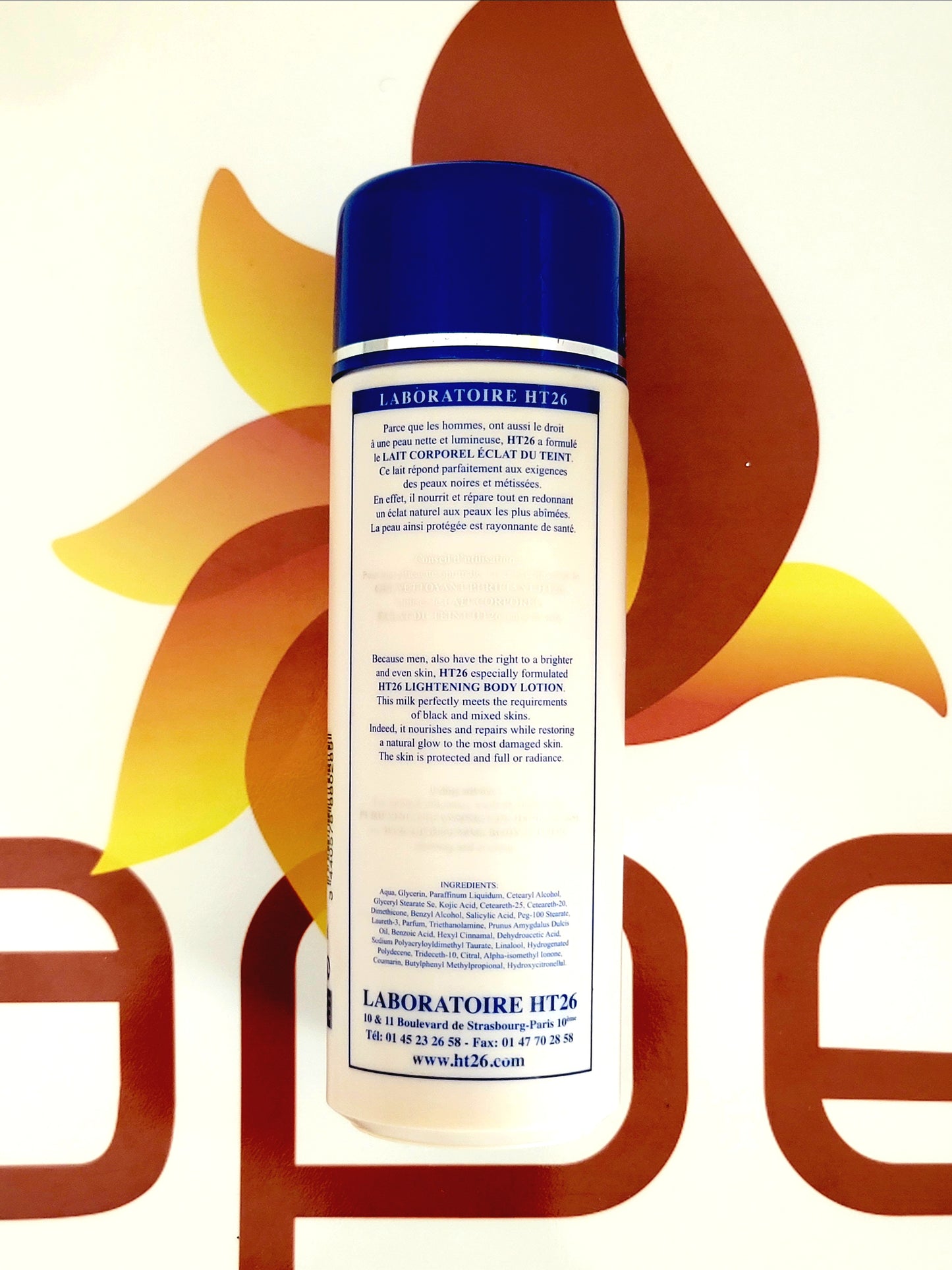 HT26 Paris For Men Lightening Body Lotion Lighter & Even Tone 500ml