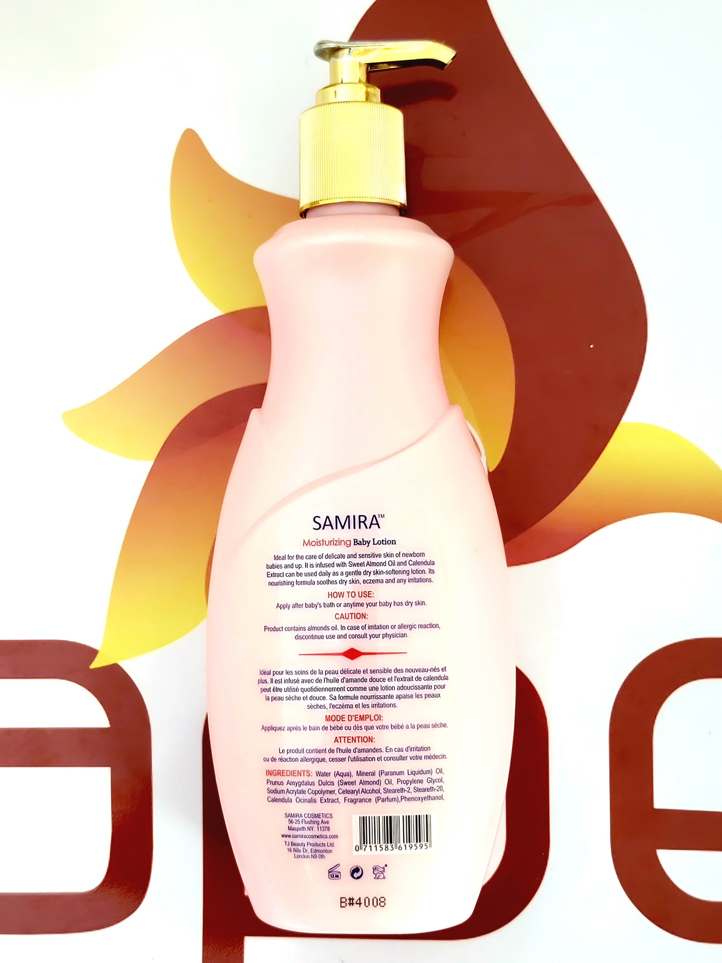 Samira Moisturizing Baby Lotion 500ml