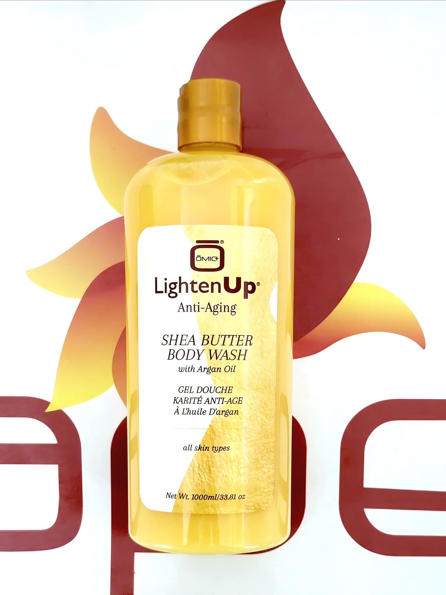 Lighten Up Anti-Aging Shea Butter Body Wash 1000ml