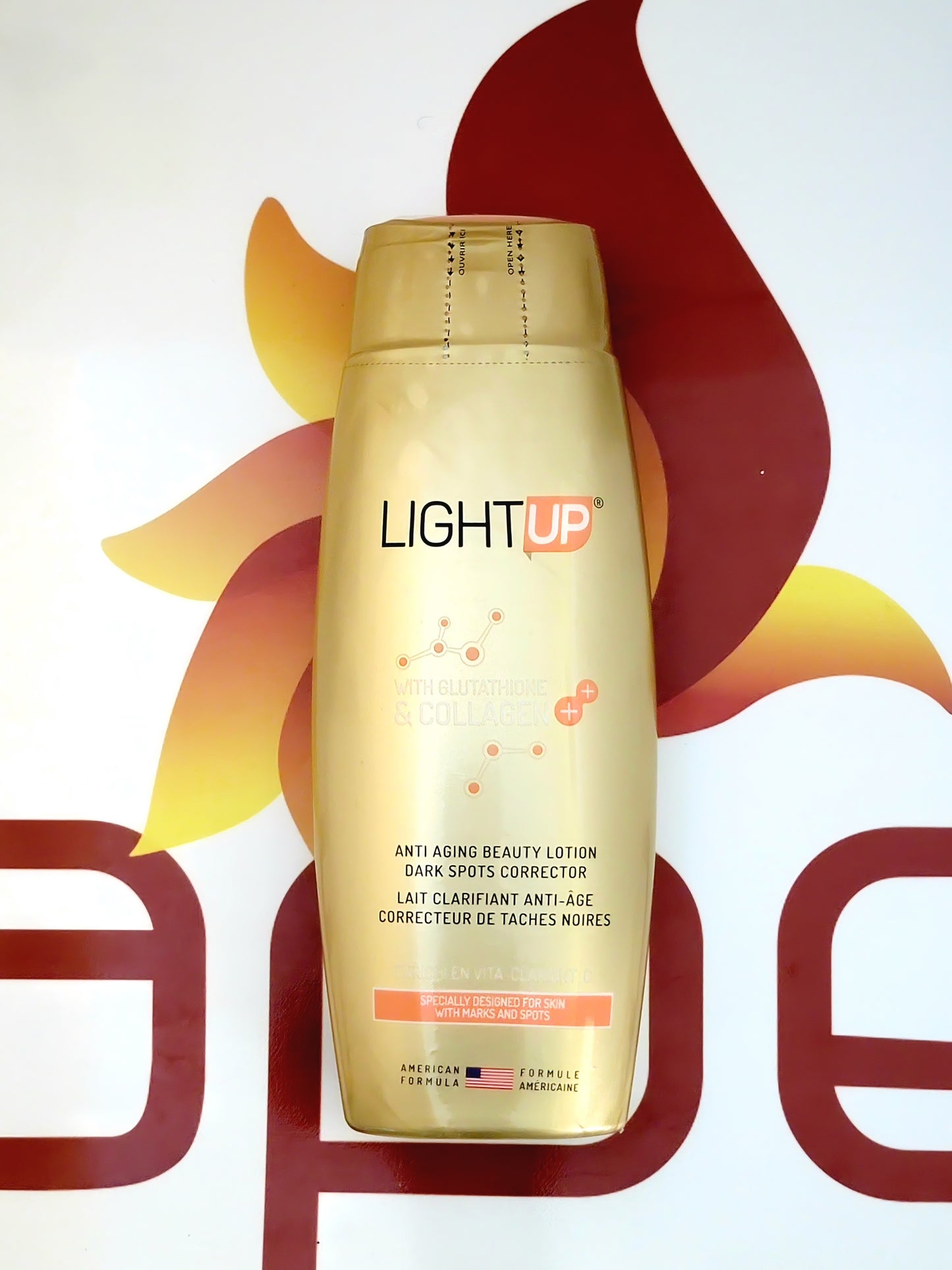 Light Up Anti Aging Beauty Lotion Dark Spot Corrector 400ml