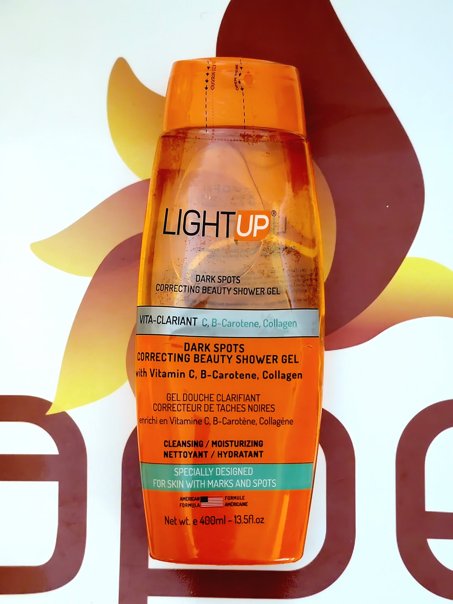 Light UP Dark Spot Correcting Beauty Shower Gel 400ml