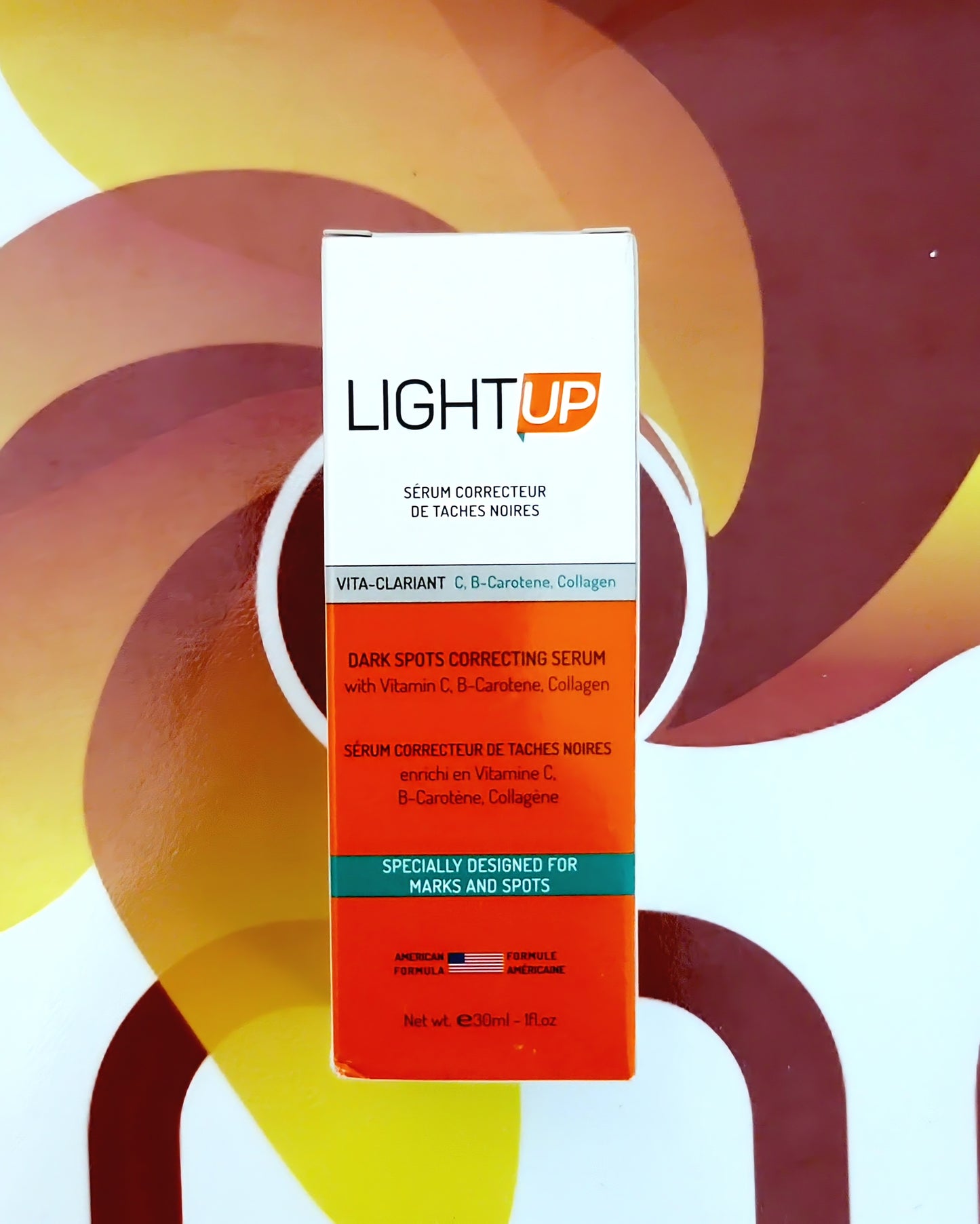 Light Up Dark Spots Correcting Serum with B-Carotene, Collagen 30ml