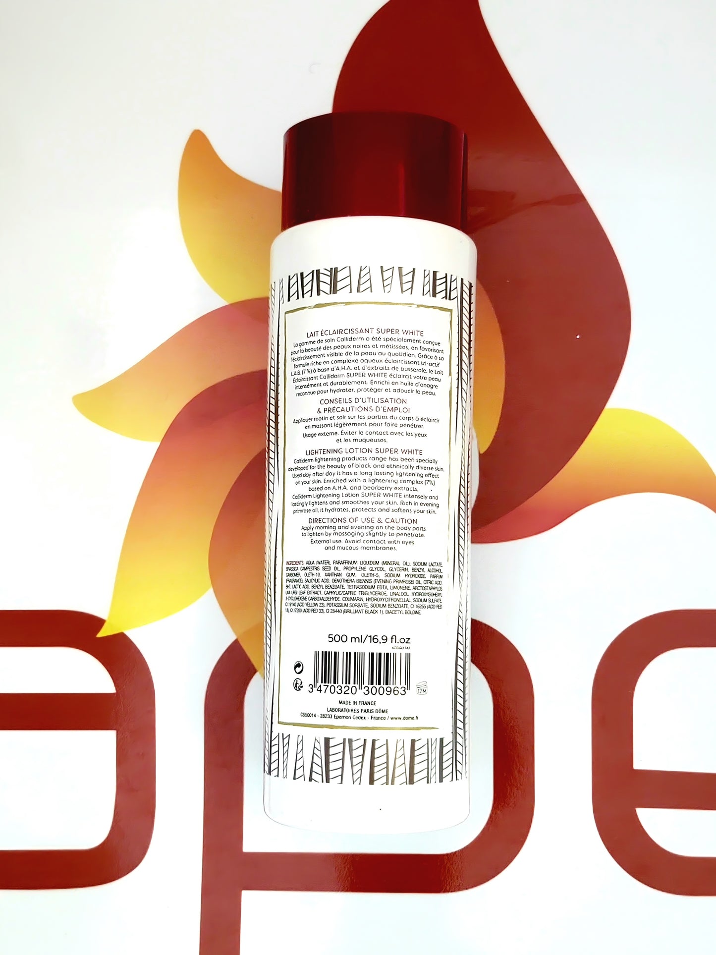 Calliderm Super White Lightening Beauty Lotion 500ml