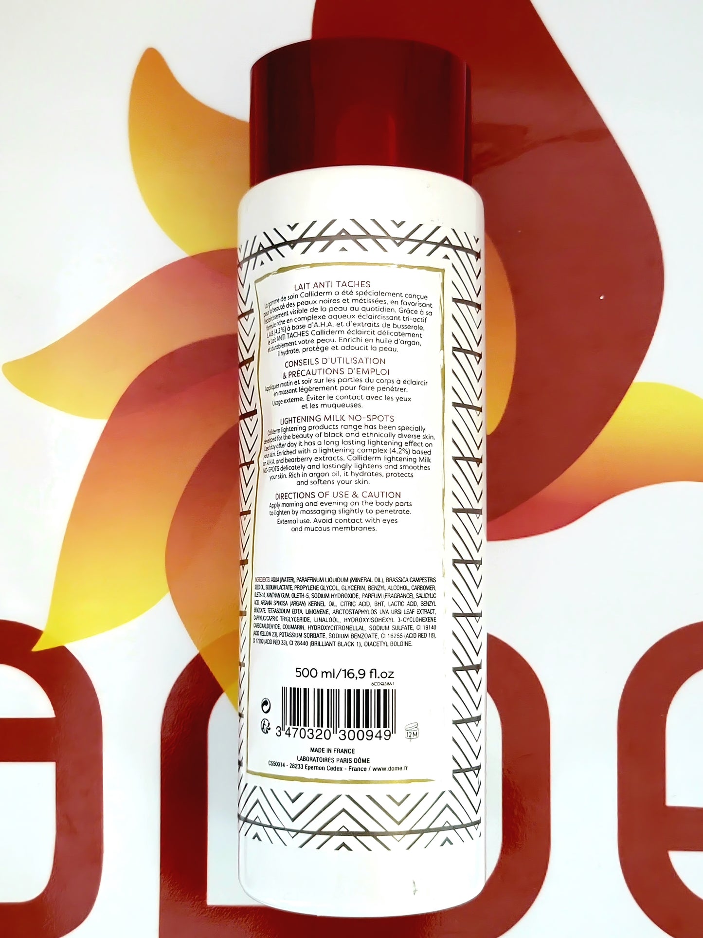 Calliderm Anti Taches Lightening Beauty Lotion 500ml