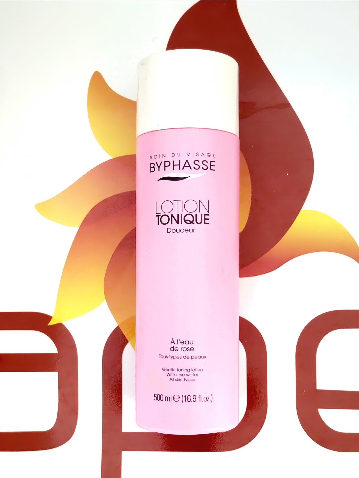 Byphasse Lotion Tonique Douceur a l'Eau de Rose 500ml