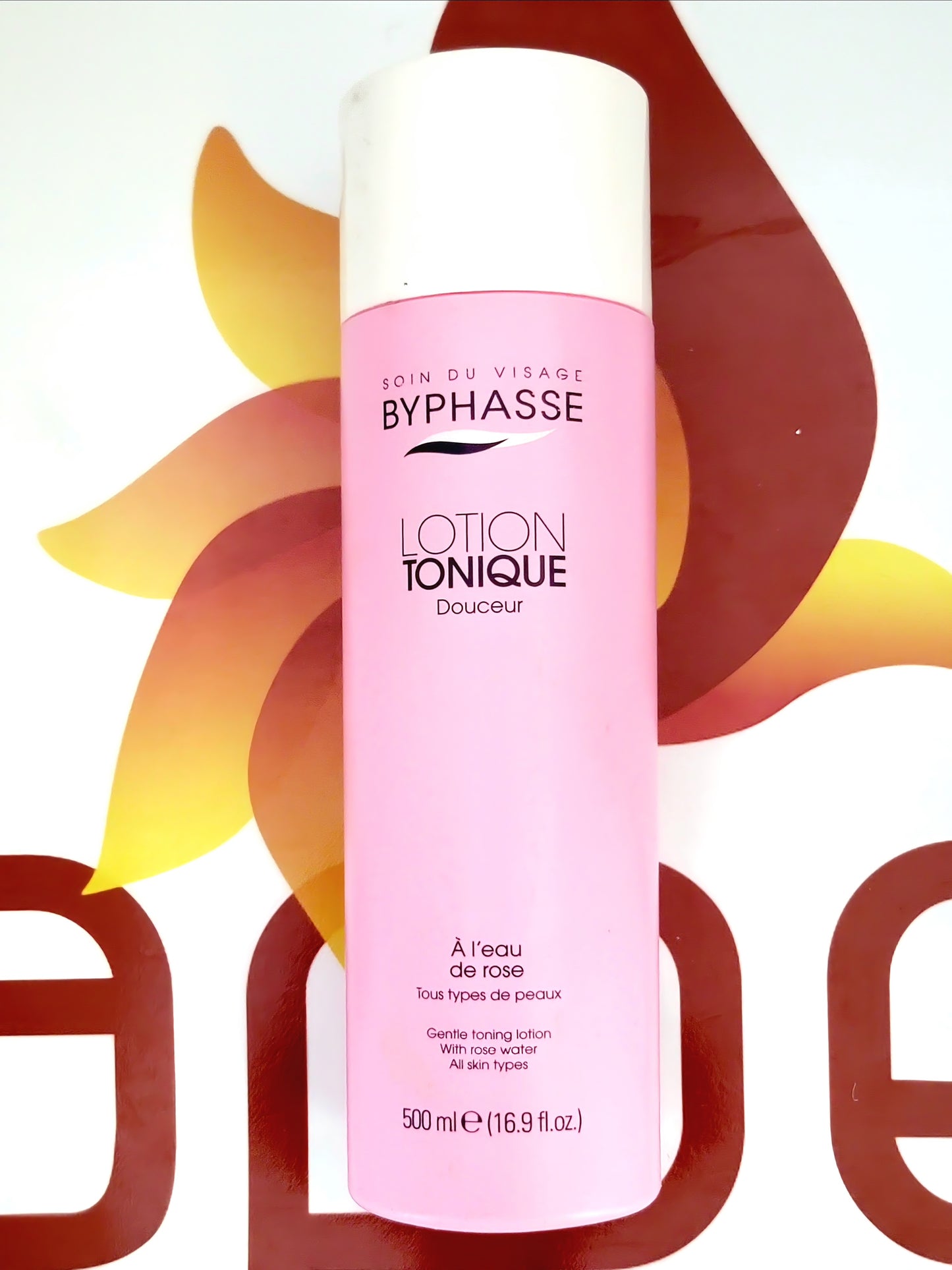 Byphasse Lotion Tonique Douceur a l'Eau de Rose 500ml