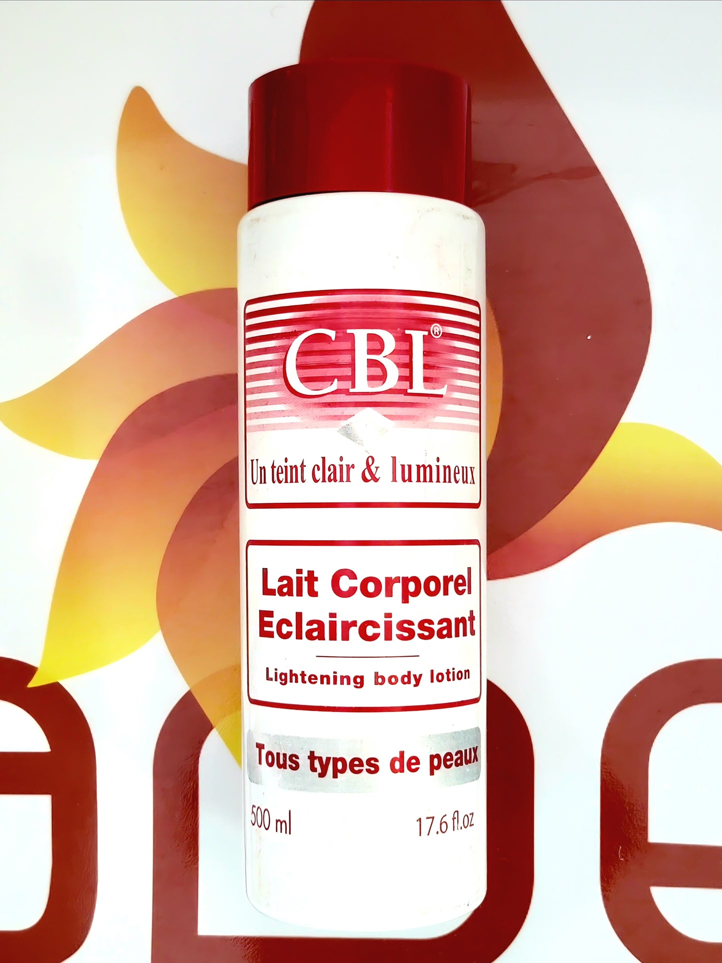 CBL Lait Corporel Eclaircissant 500ml