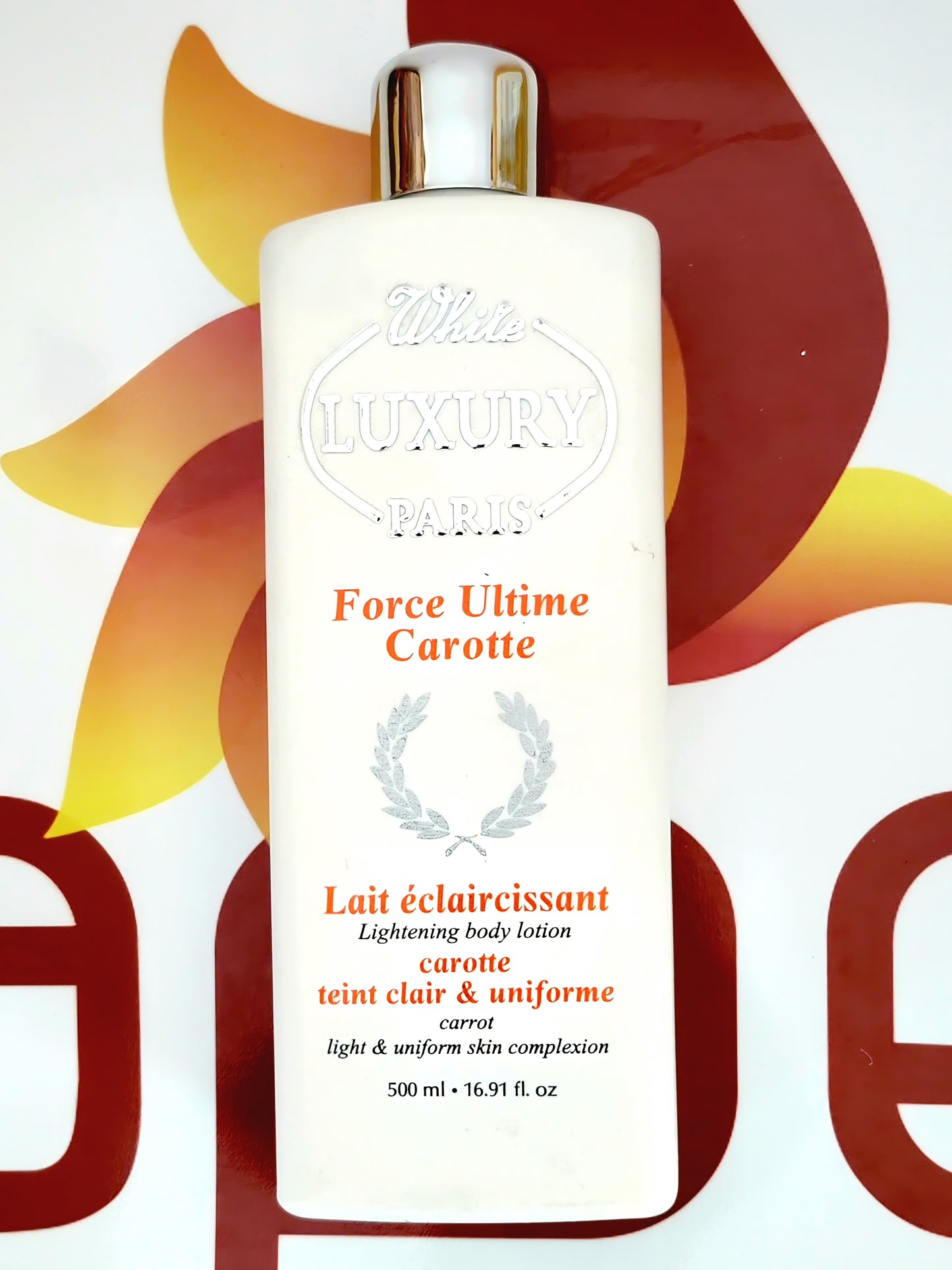 White Luxury Paris Force Ultime Carotte Lightening Body Lotion 500ml