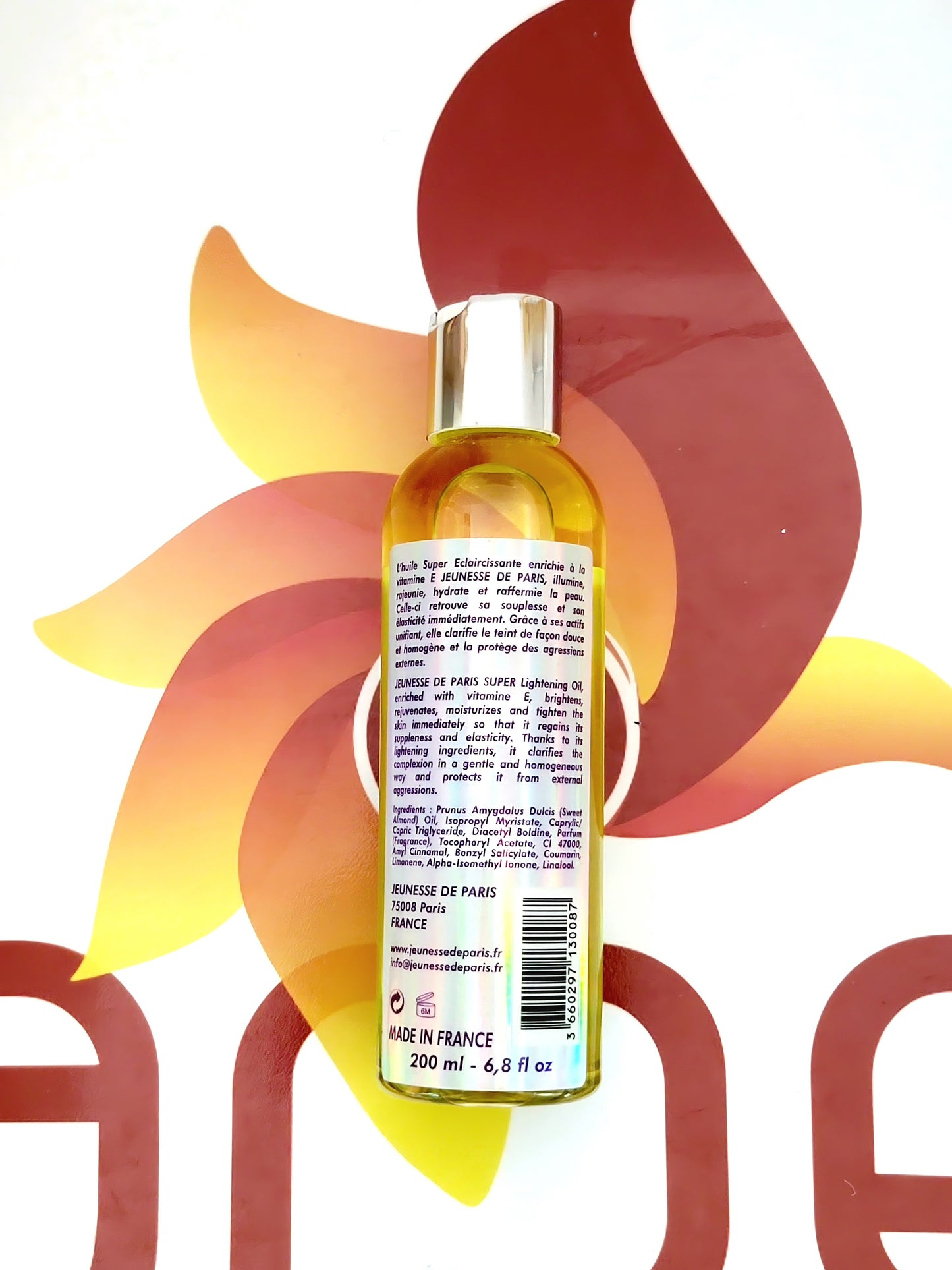 Jeunesse de Paris Super Lightening Oil Enriched with Vitamin E 200ml