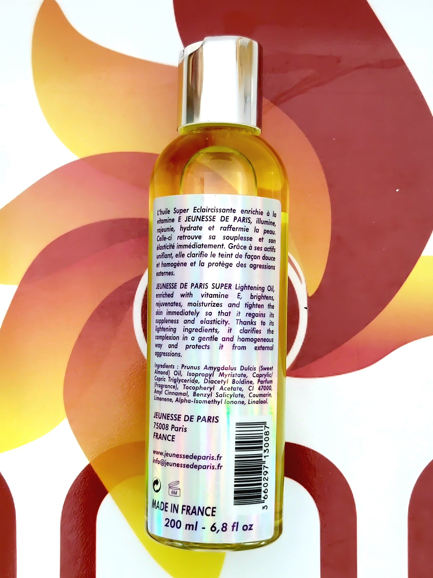 Jeunesse de Paris Super Lightening Oil Enriched with Vitamin E 200ml