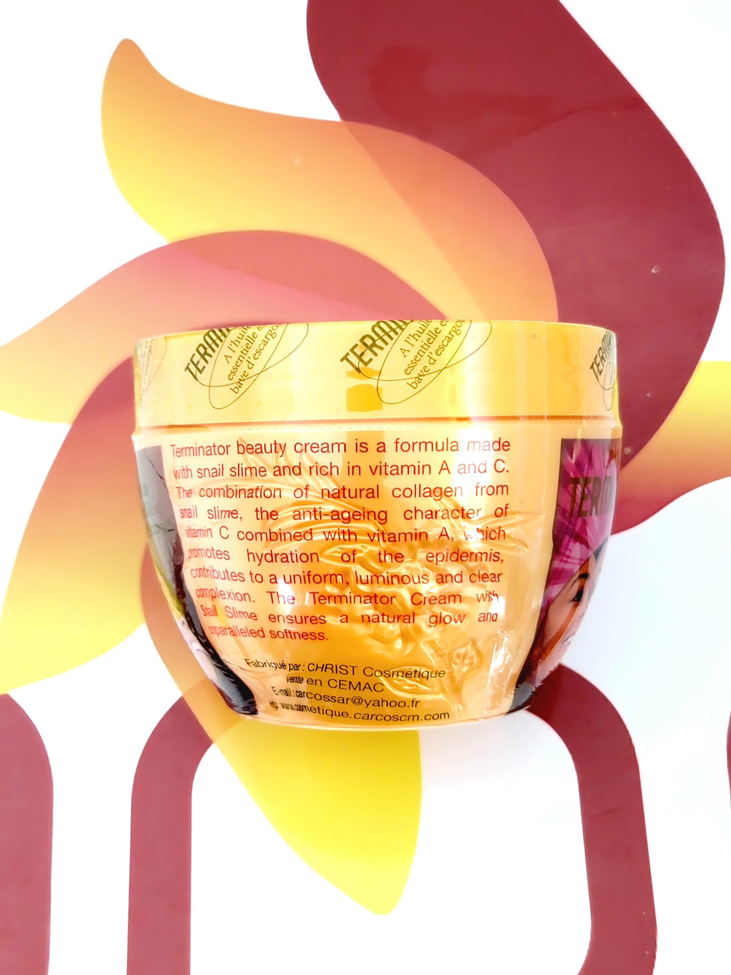 Creme Terminator a Huile Essentielle et Bave d'Escargot 300ml