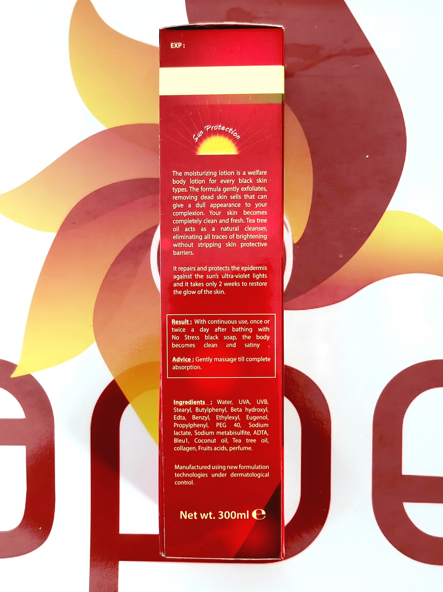 No Stress Slow Action Moisturizing Body Lotion 300ml