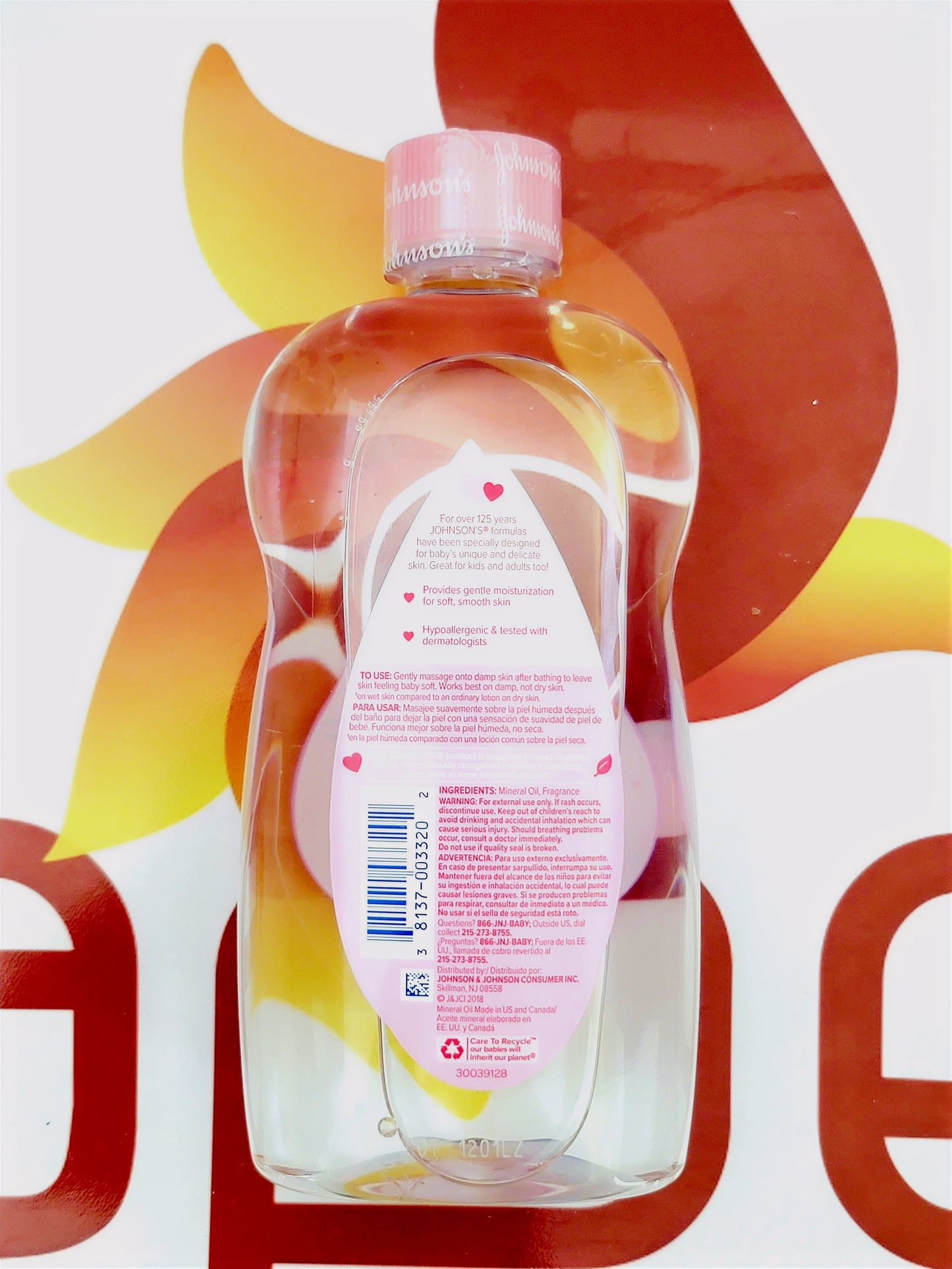Johnson Baby Oil 591ml