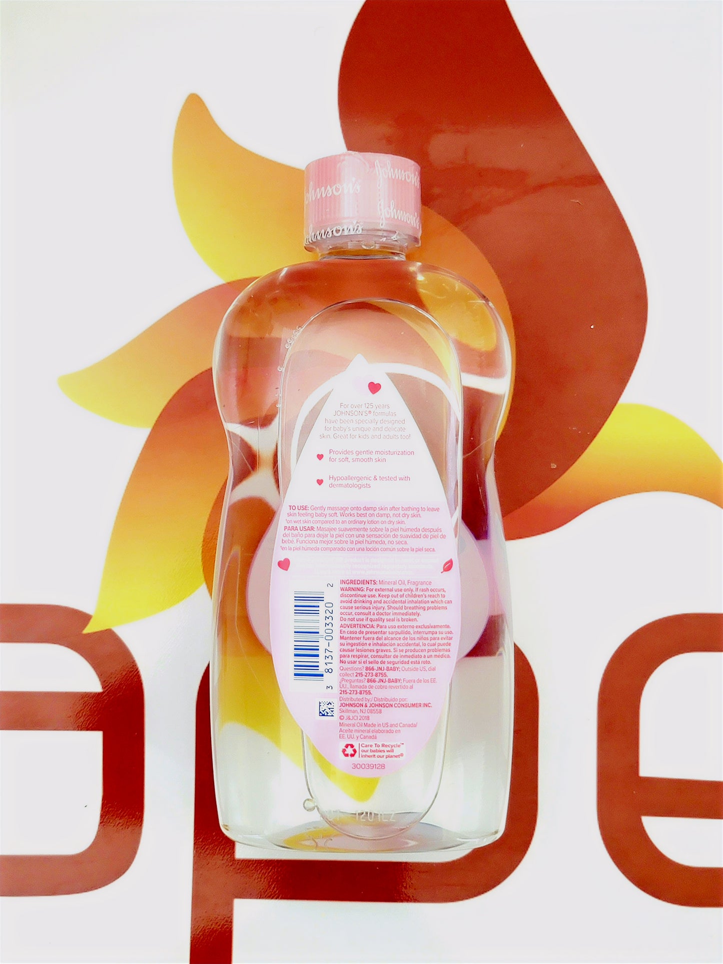 Johnson Baby Oil 591ml