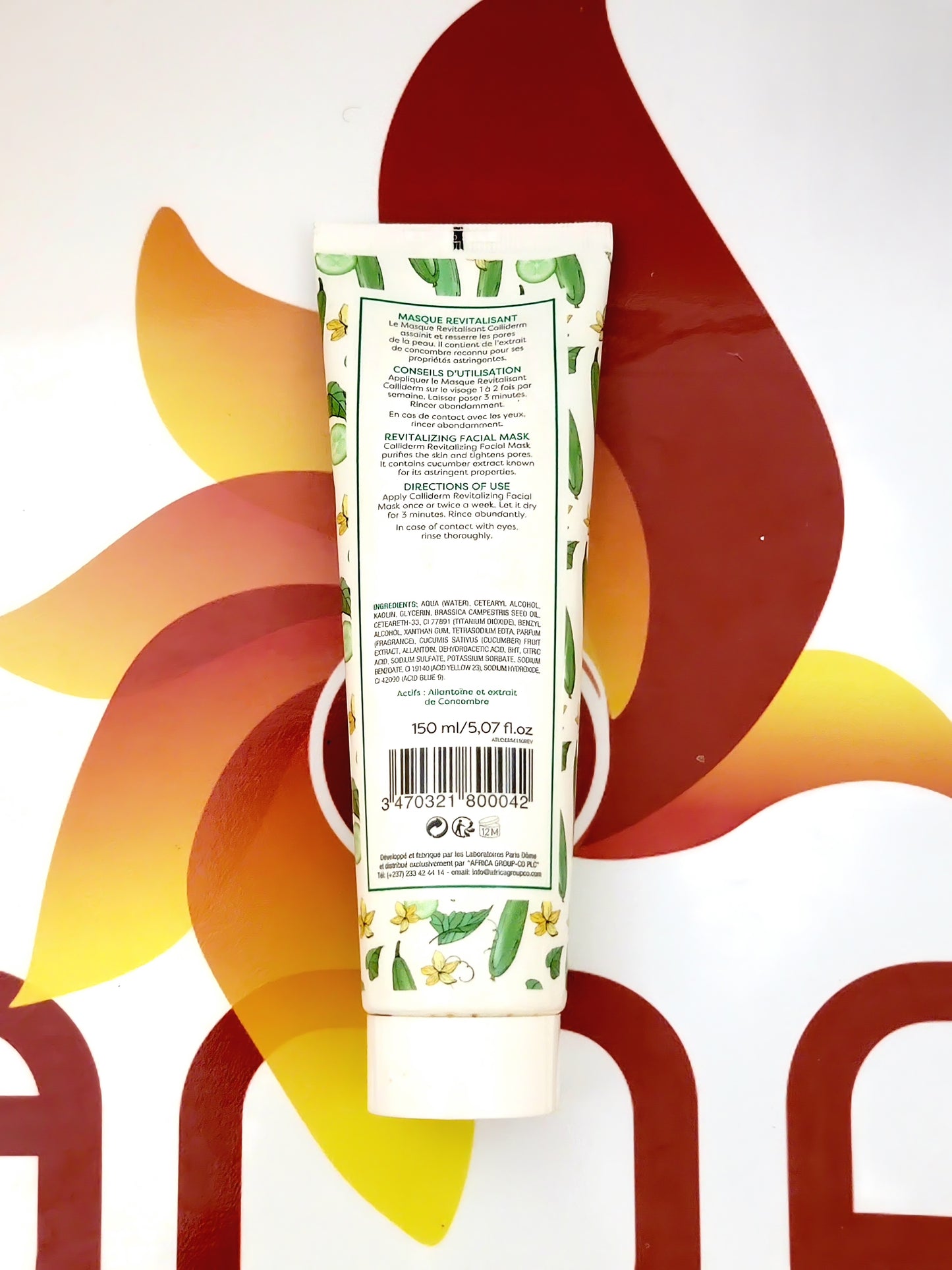 Calliderm Masque Revitalisant with Cucumber Extract 150ml