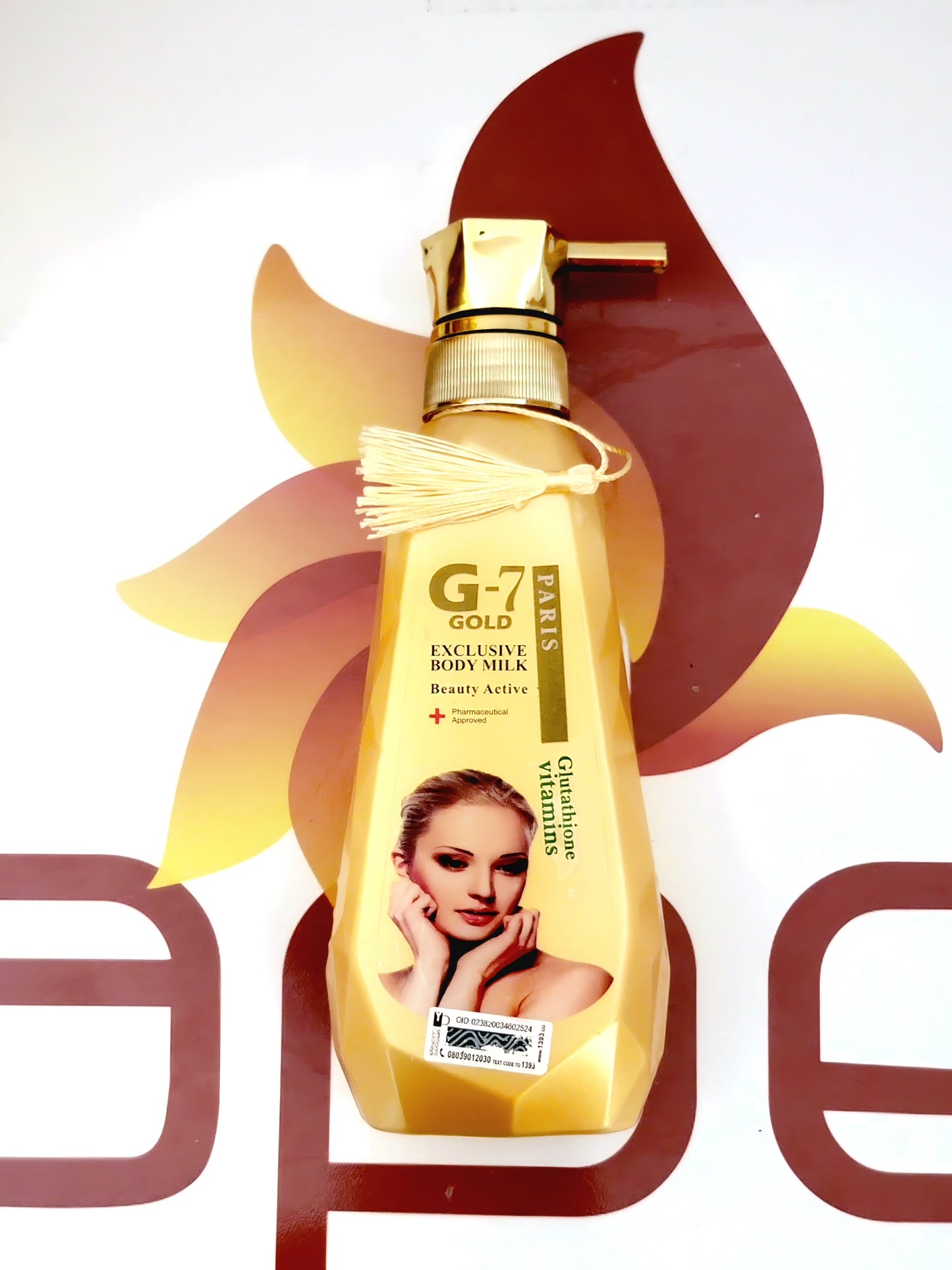 G-7 Paris Gold Exclusive Body Milk Beauty Active 500ml