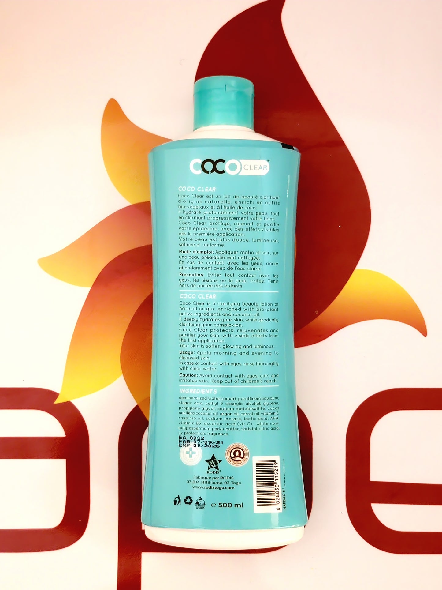 Coco Clear Clarifying Body Lotion 500ml