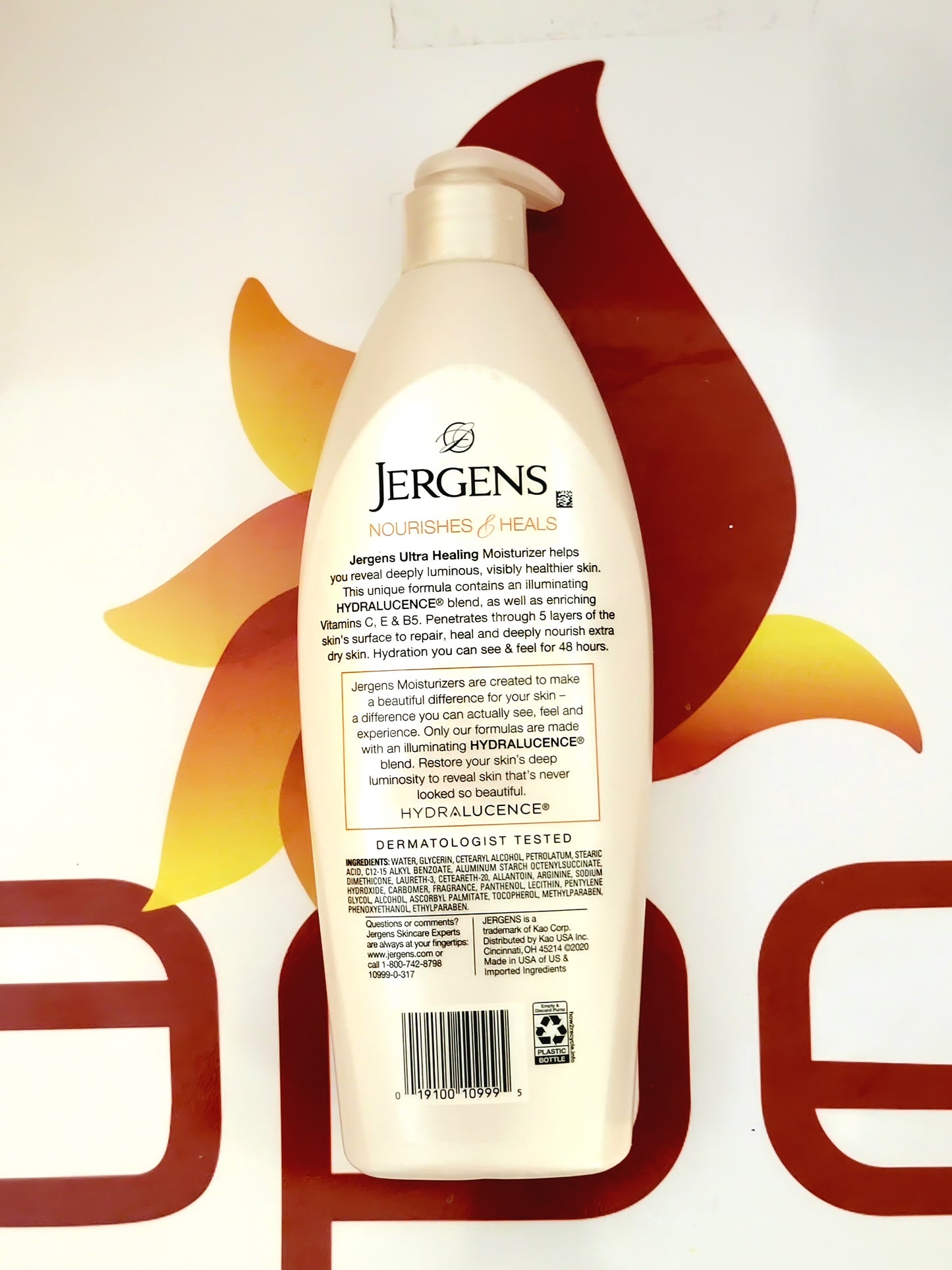 Jergens Ultra Healing Moisturizer with Vitamins C, E & B5 621ml