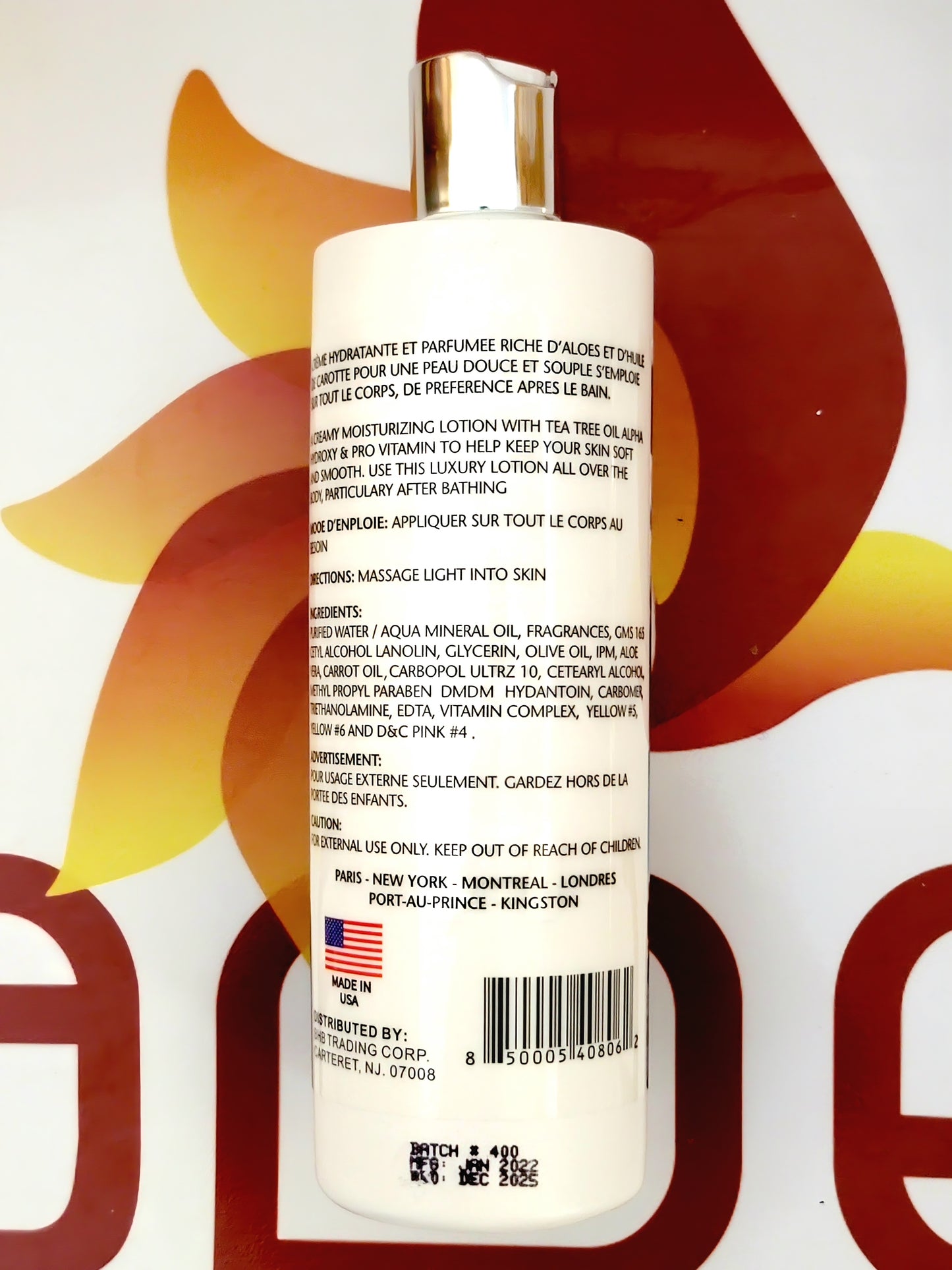 UB Macho Star Paris Collection Moisturizer for Men 473ml