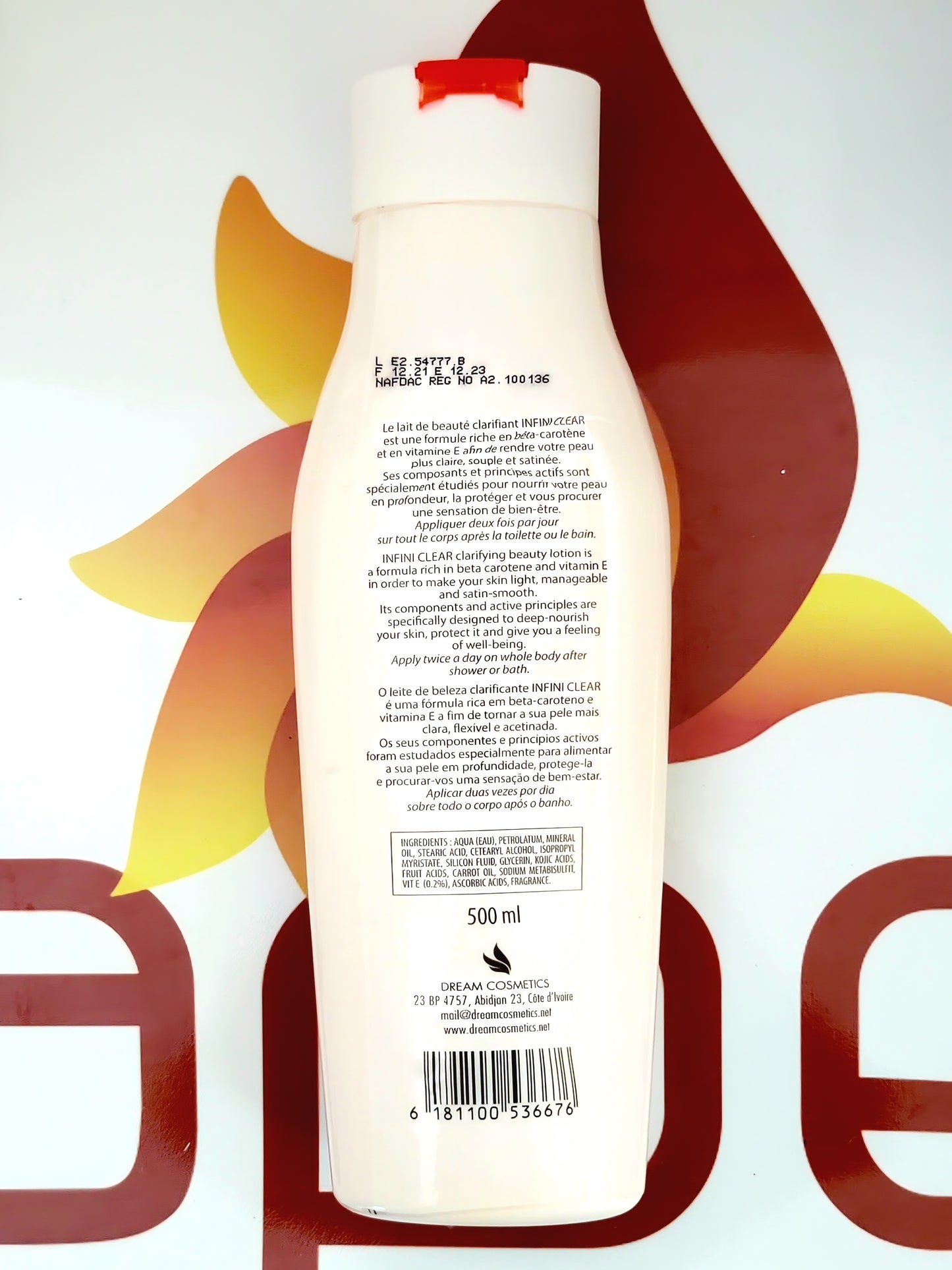 Infini Clear Clarifying Lotion 3R Complex 500ml