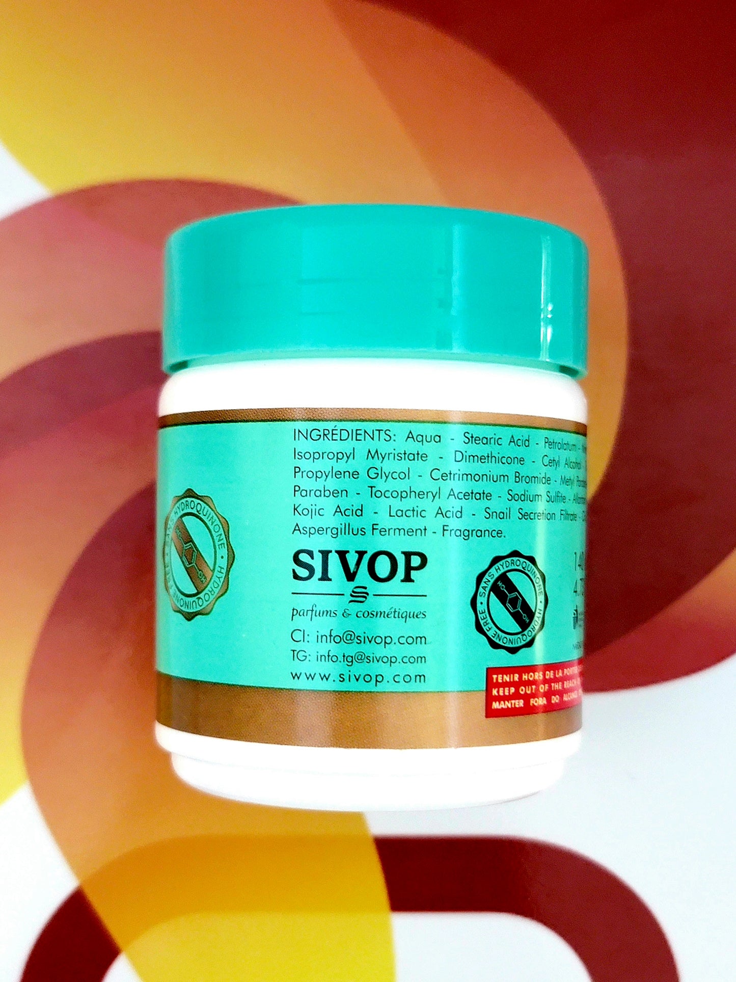 Gold Skin Clarifying Body Cream with Snail Slime 140ml