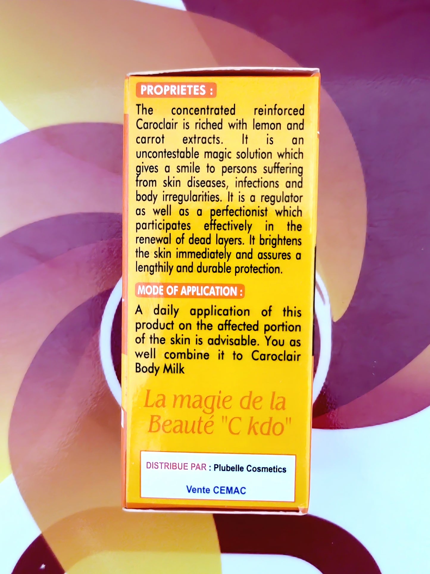 Plubelle 3 jours Super Eclaircissant Ultra Rapide