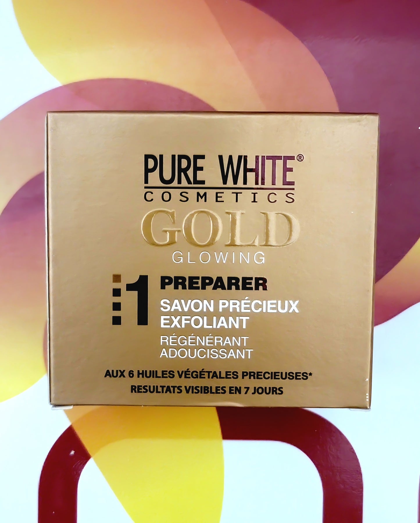 Pure White Gold Glowing & Precious Exfoliating Soap 150g