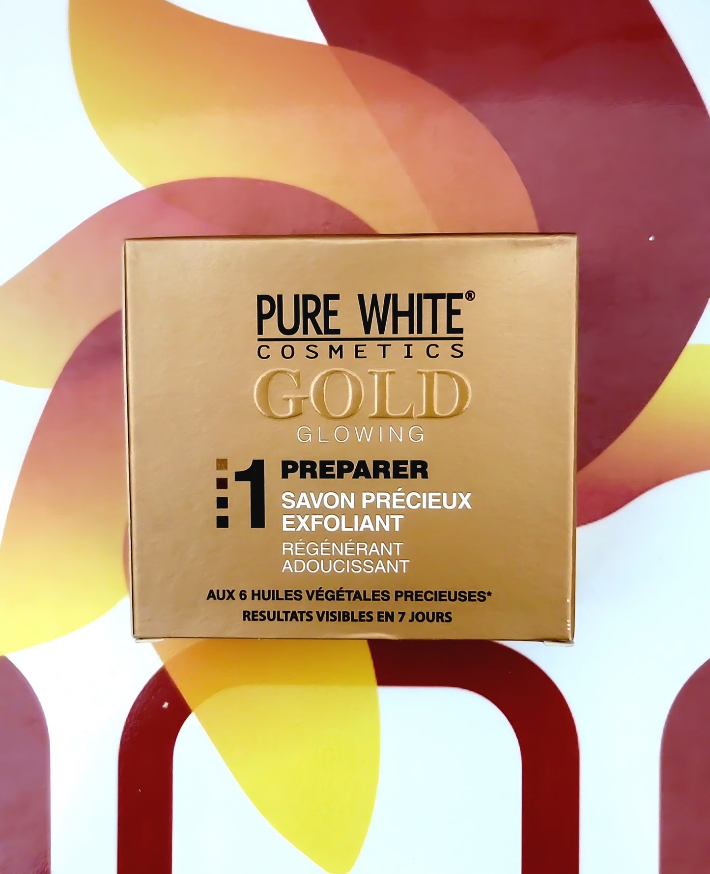 Pure White Gold Glowing & Precious Exfoliating Soap 150g