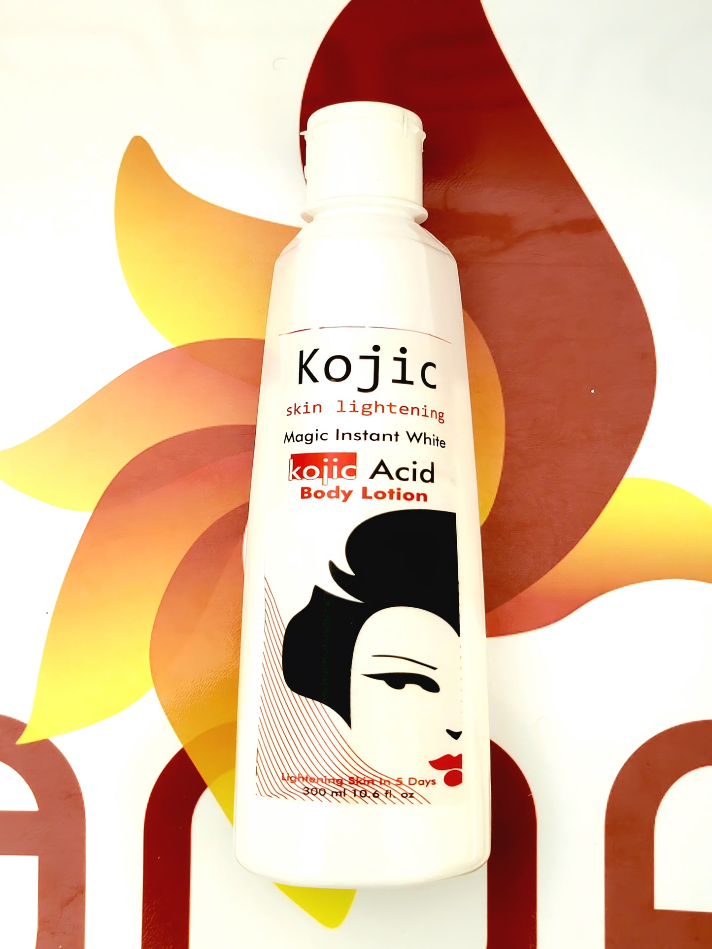 Kojic Skin Lightening Magic Instant White Body Lotion 300ml