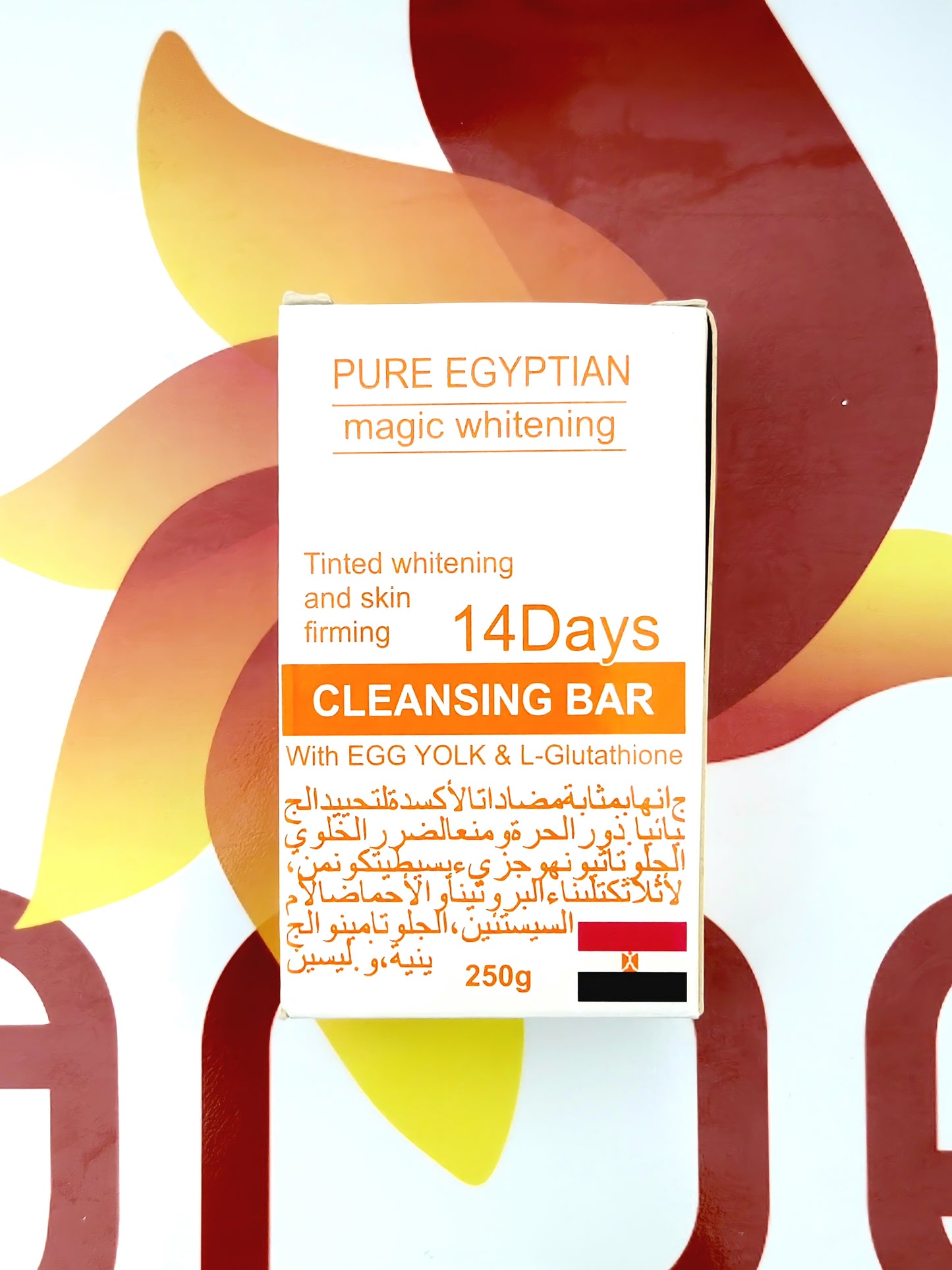 Pure Egyptian Magic Whitening Cleansing Bar with Egg Yolk 14 Days 250g