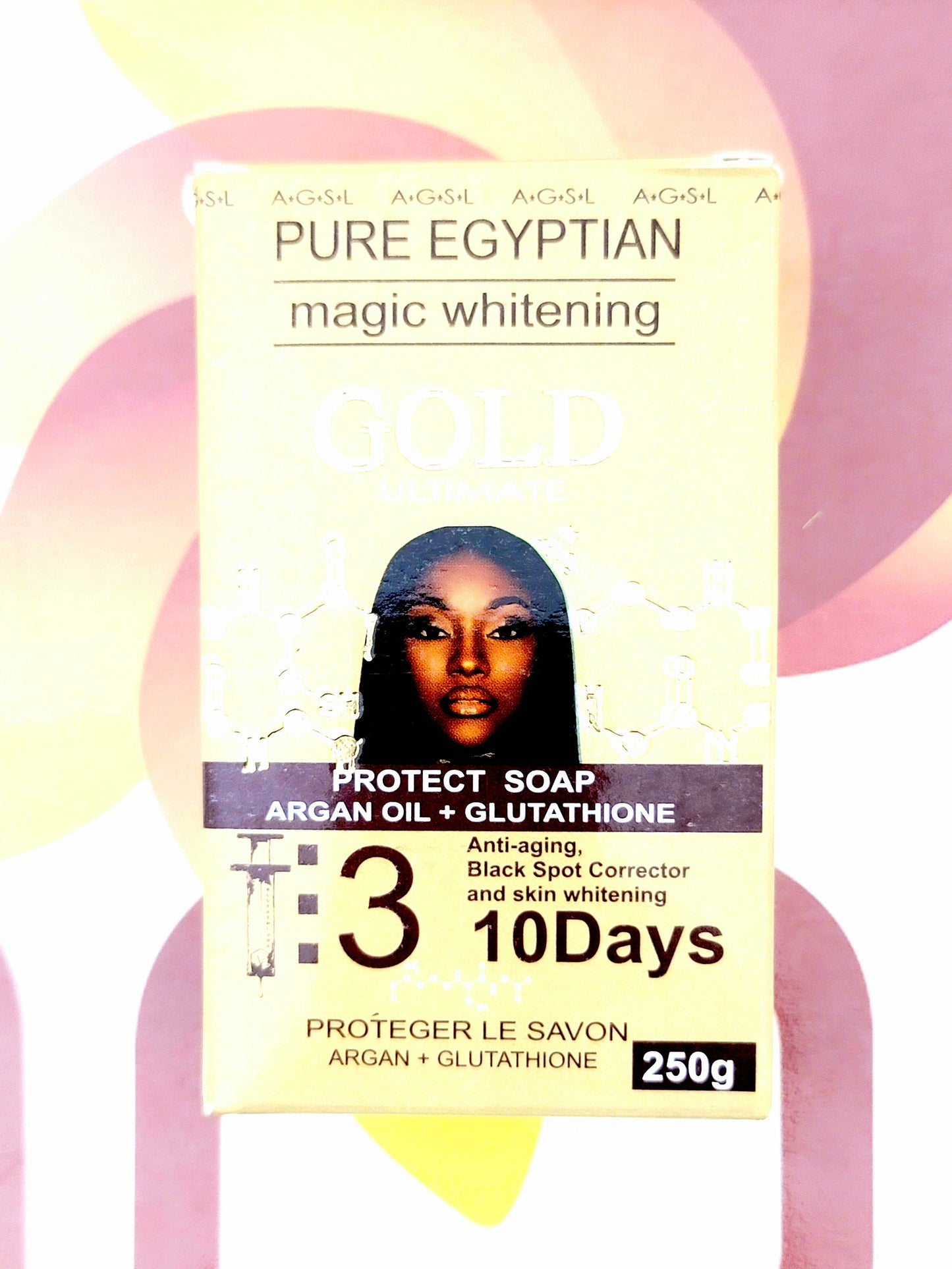 Pure Egyptian Magic Whitening Gold Protect Soap 250g