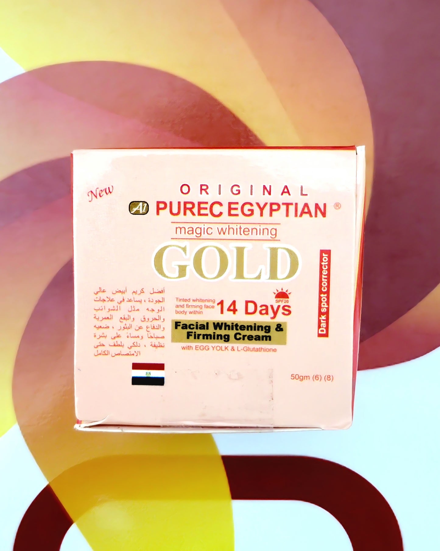 Pure Egyptian Gold Magic Whitening Facial Whitening & Firming Cream 14 Days 50g