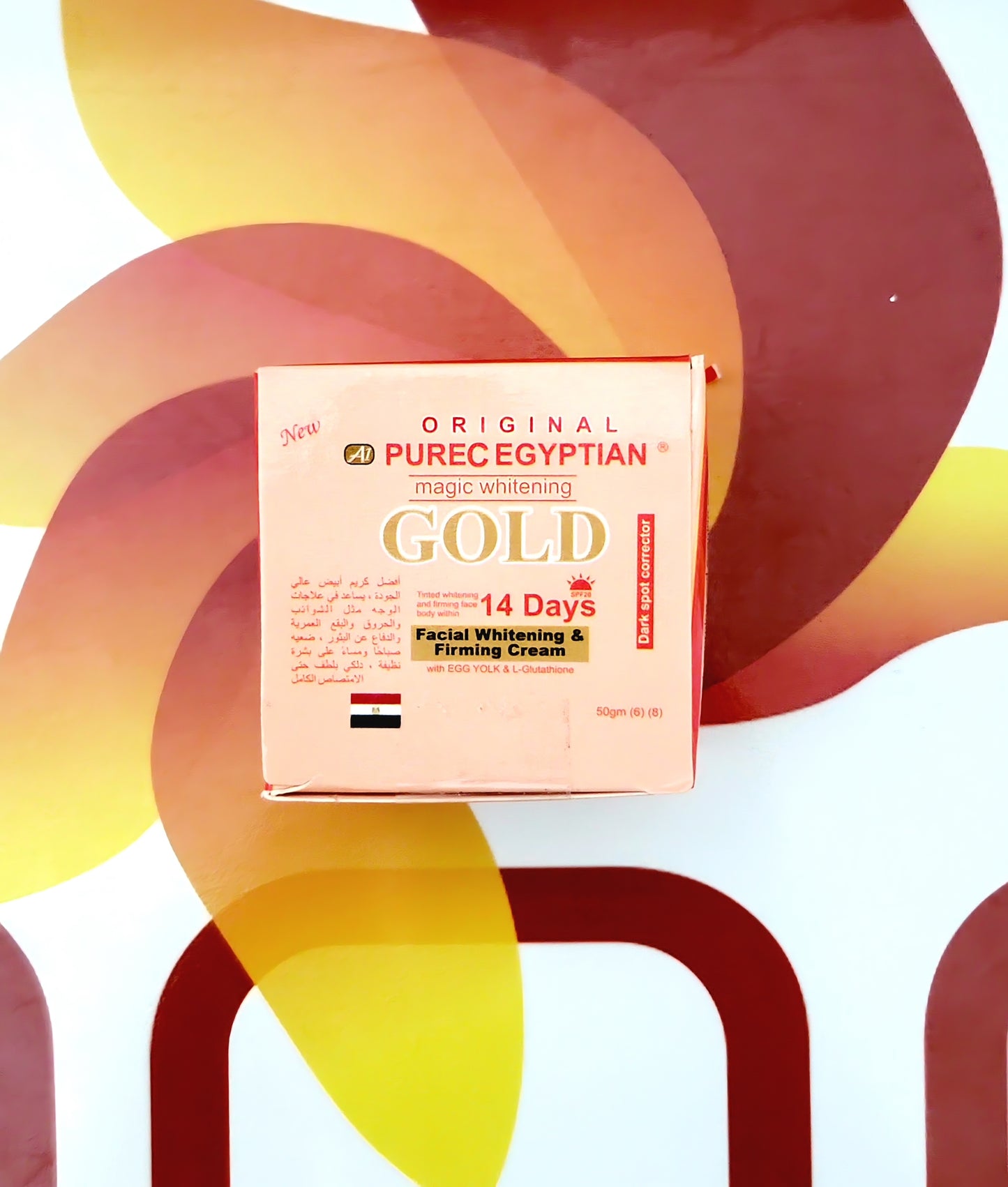 Pure Egyptian Gold Magic Whitening Facial Whitening & Firming Cream 14 Days 50g