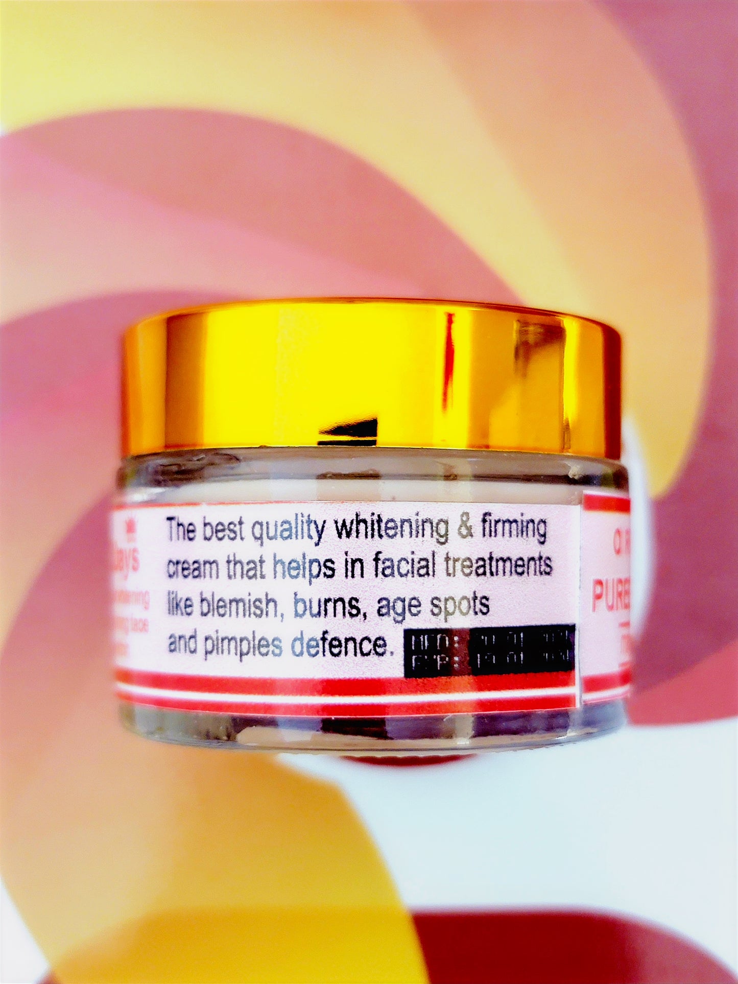 Pure Egyptian Gold Magic Whitening Facial Whitening & Firming Cream 14 Days 50g