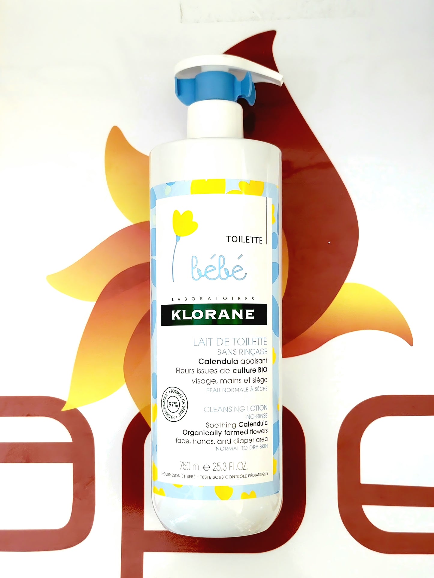 Bebe Klorane Cleansing Lotion 750ml