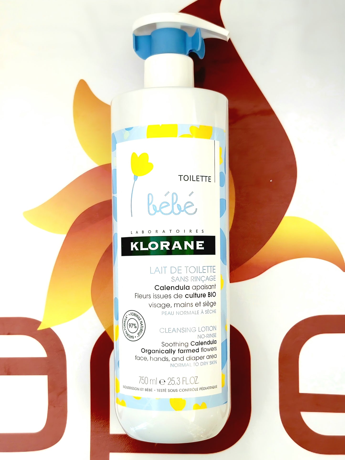Bebe Klorane Cleansing Lotion 750ml
