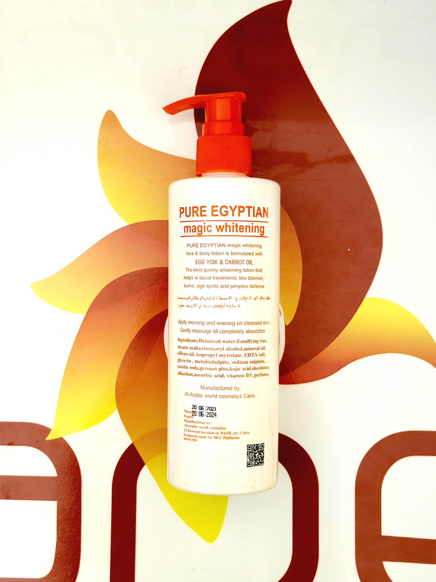 Pure Egyptian Magic Whitening Egg Yolk 300ml
