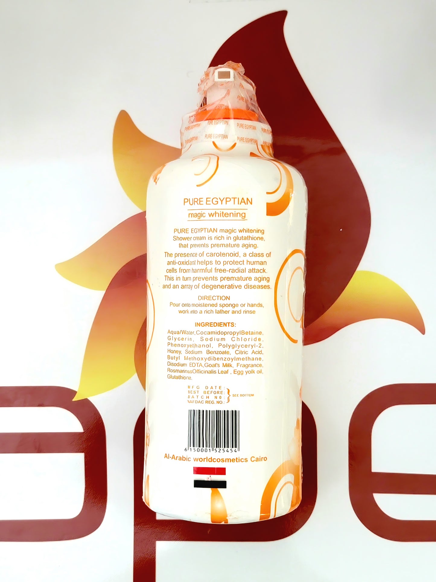 Pure Egyptian Magic Whitening Shower Cream 300ml