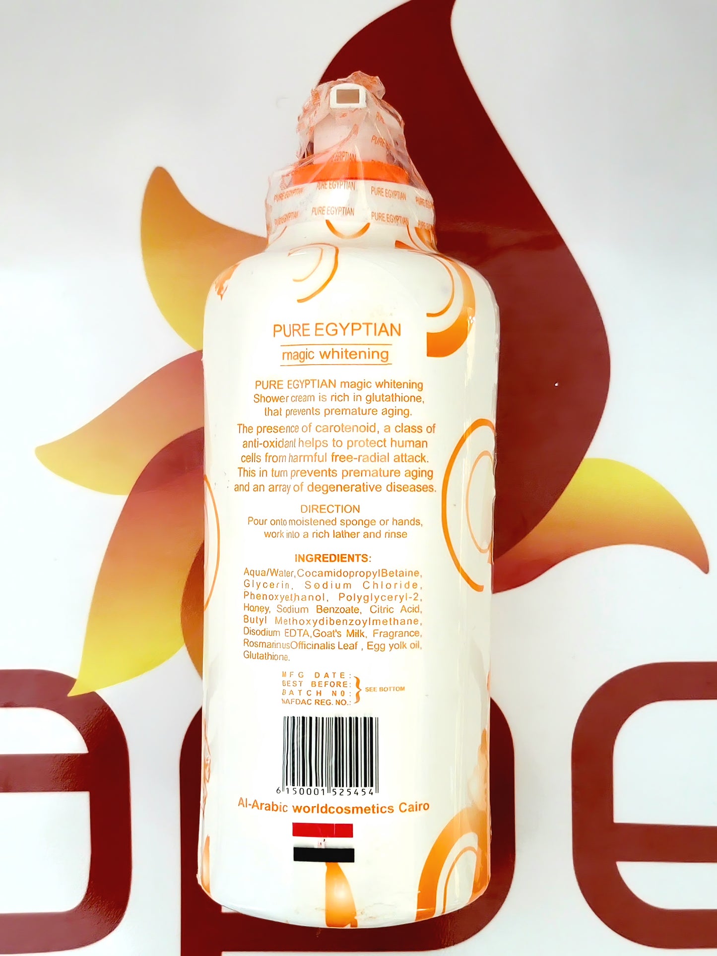 Pure Egyptian Magic Whitening Shower Cream 300ml