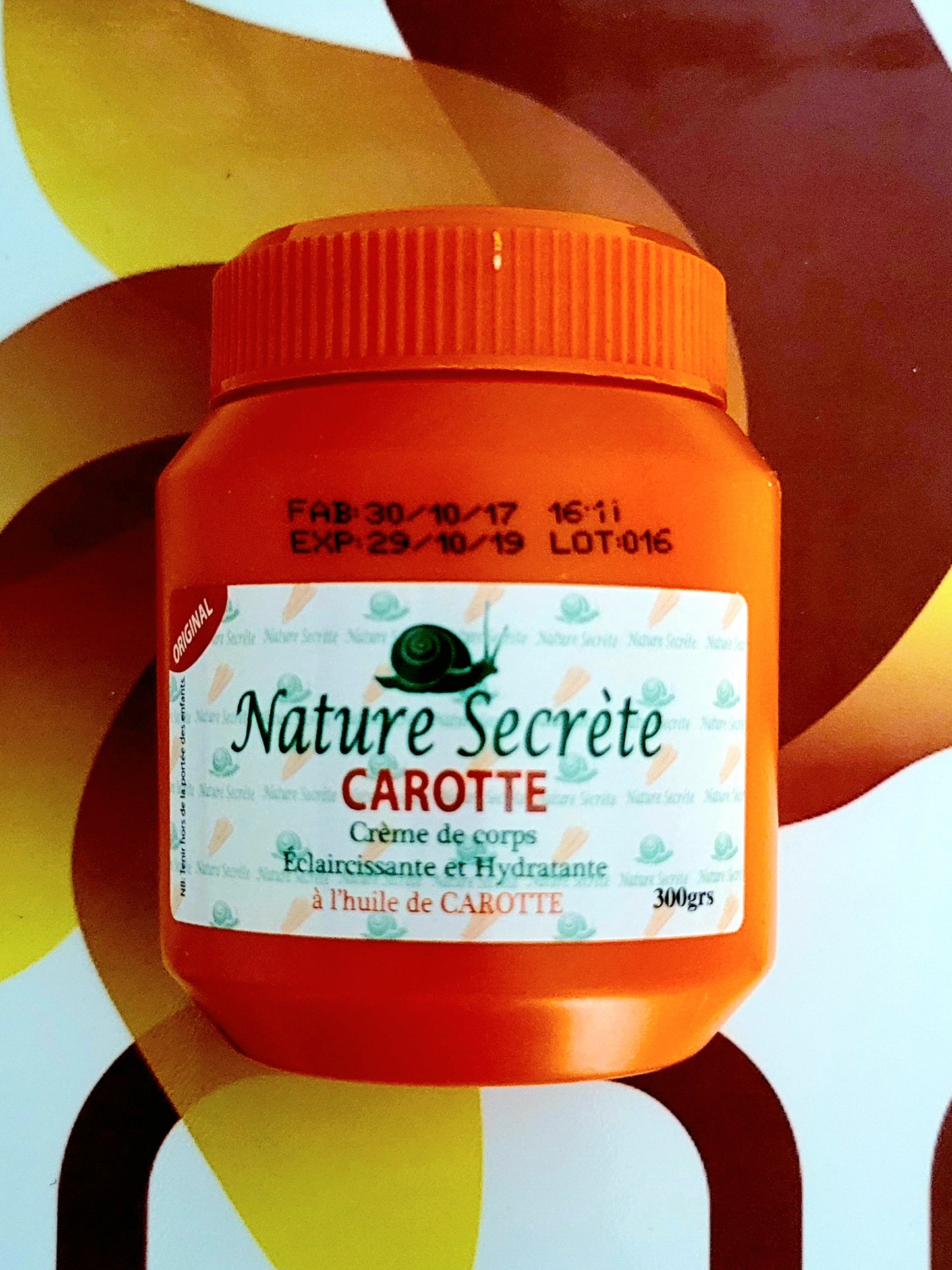 Nature Secrète Carotte Lightening Body Care 300gr