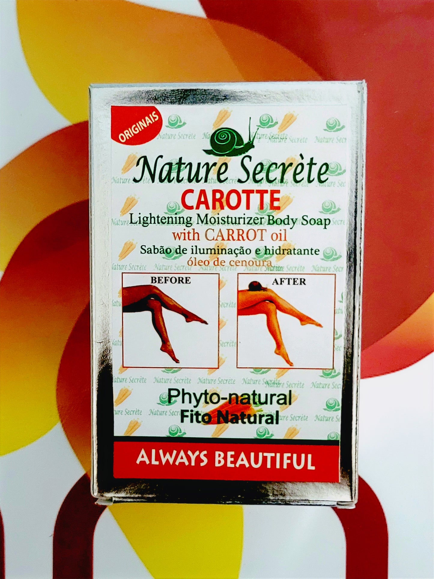Nature Secrete Carotte Lightening Moisturizing Body Soap 350grs