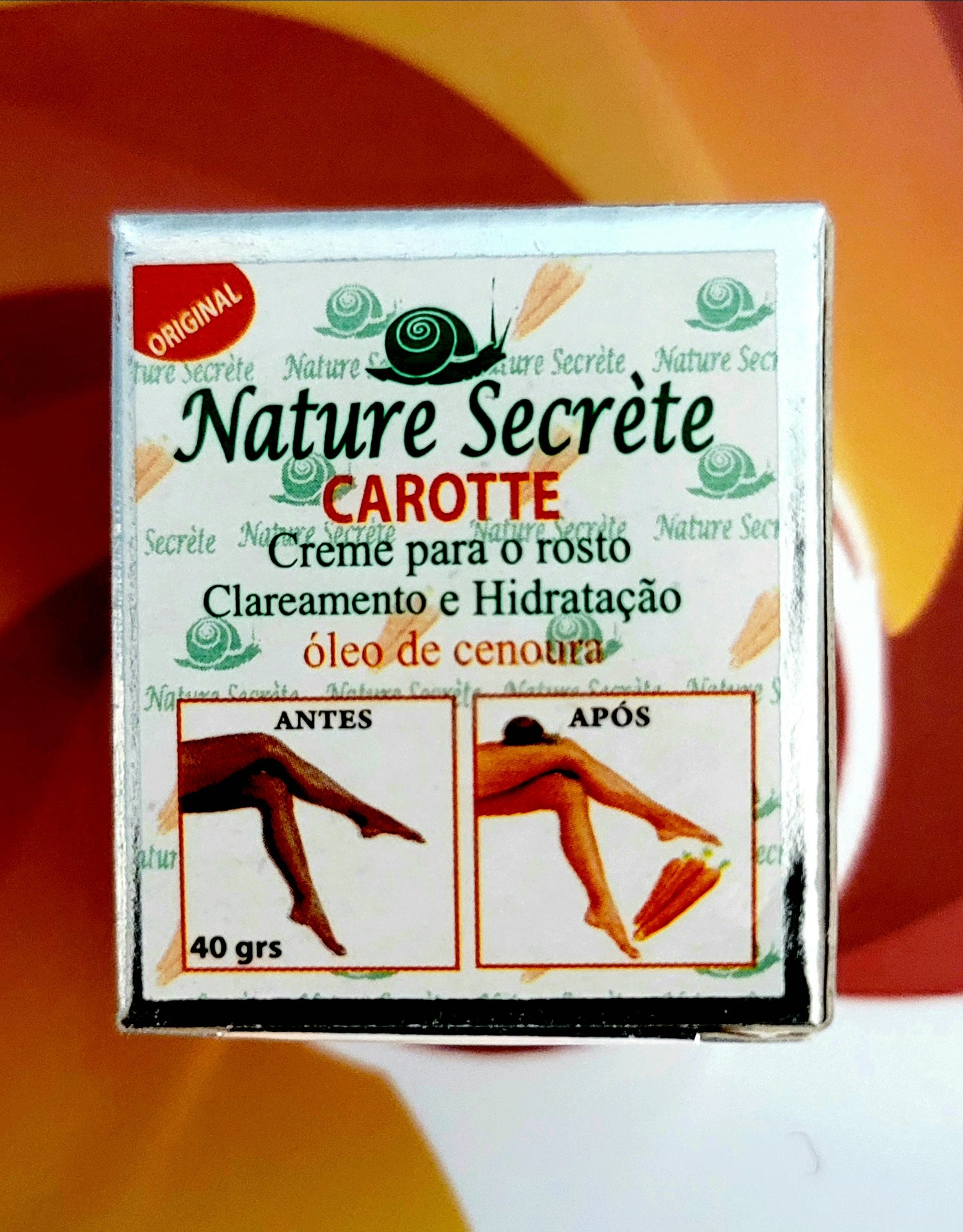 Nature Secrete Carotte Lightening Moisturizing Facial Cream 40grs